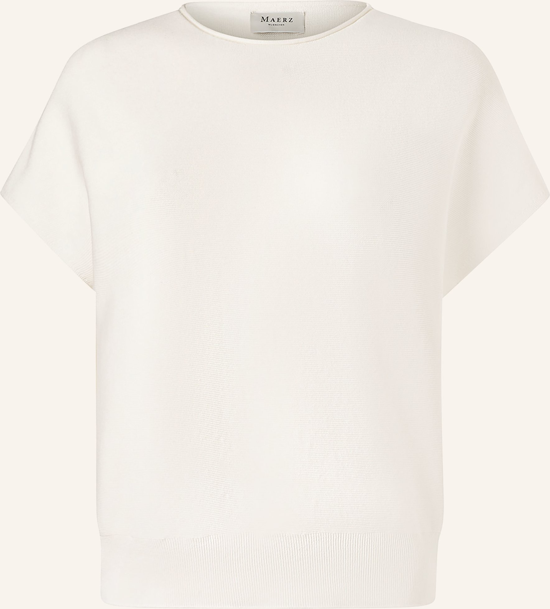 Maerz Muenchen Strickshirt weiss
