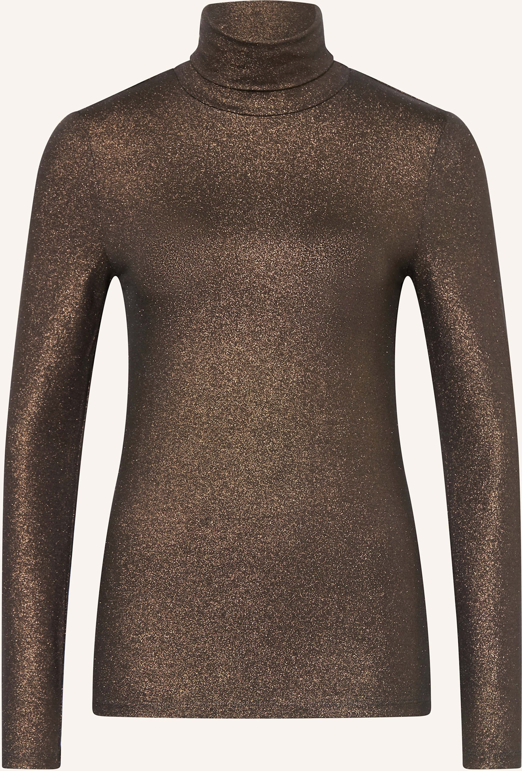 Thumbnail - Majestic Filatures Longsleeve Mit Glitzergarn braun
