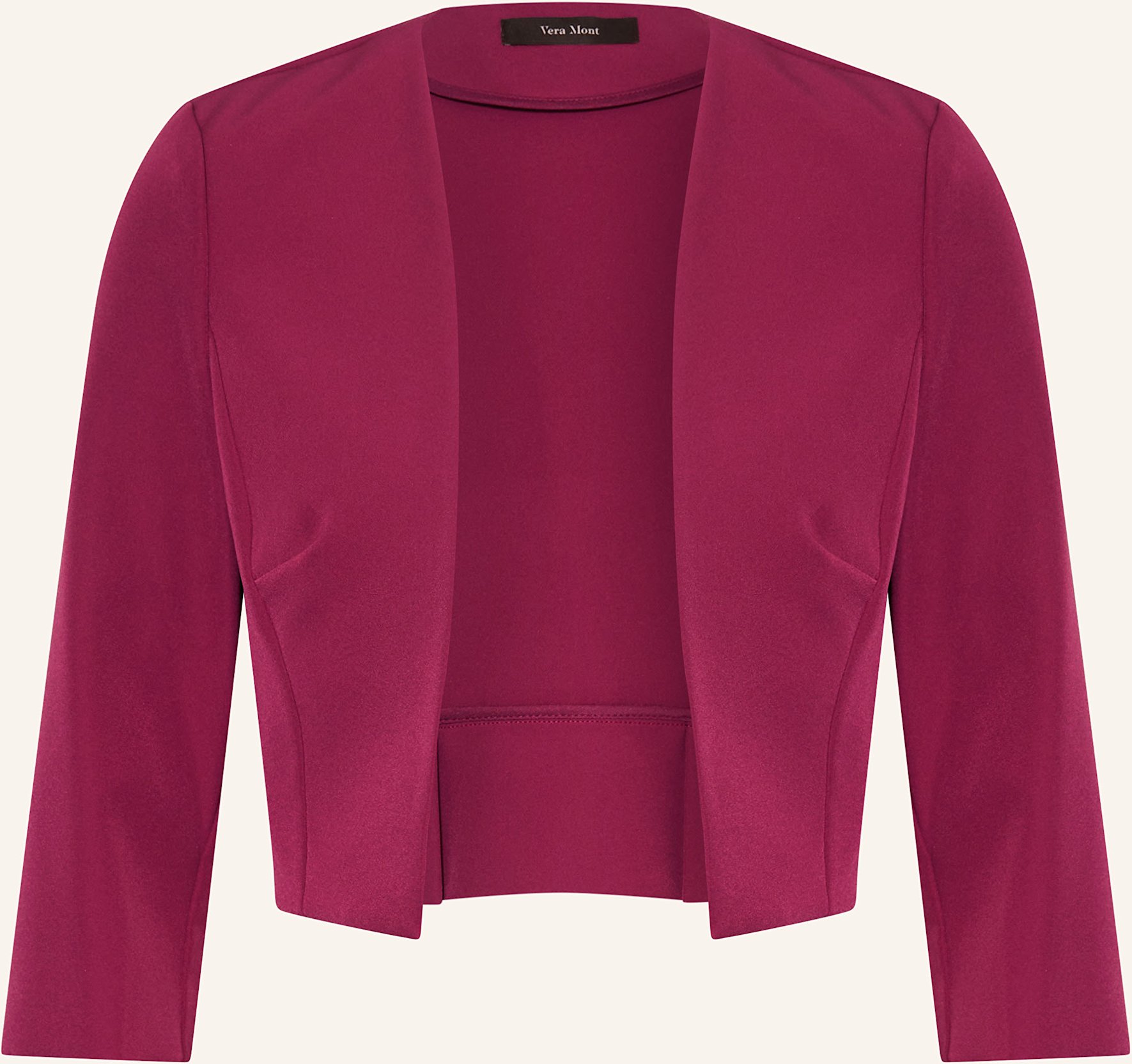 Vera Mont Bolero Mit 3/4-Arm rot