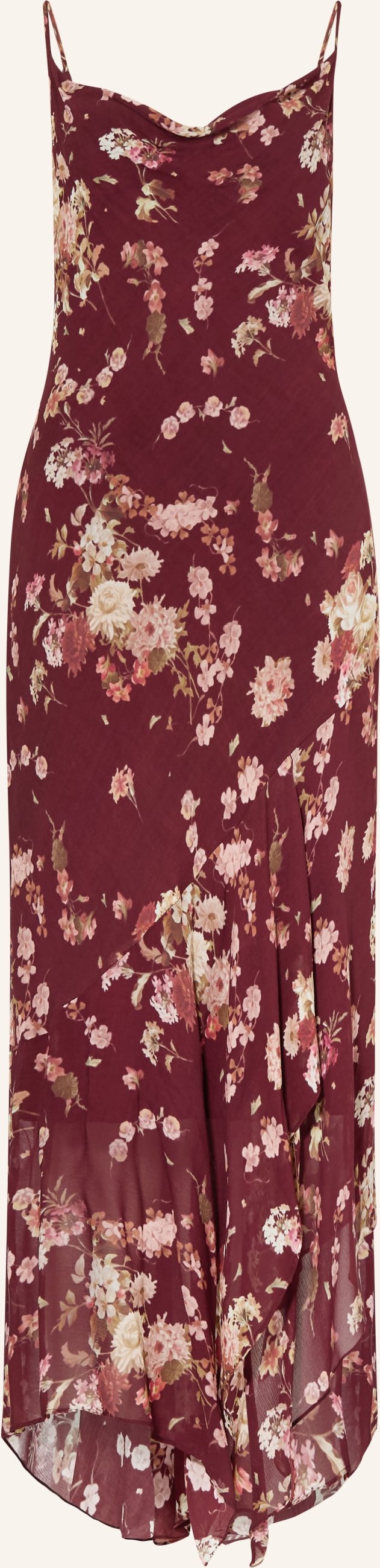 Allsaints Kleid Charlotte rot