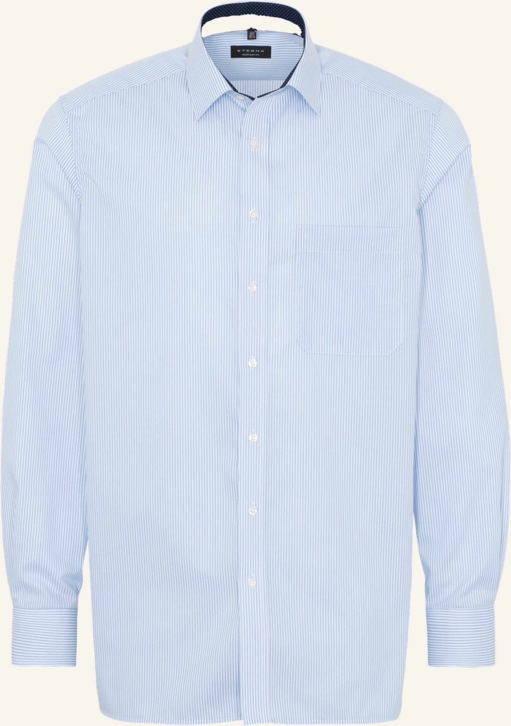 Eterna Hemd Comfort Fit blau