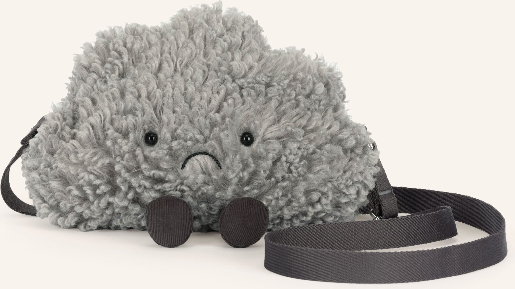 Jellycat Umhängetasche Amuseables Cirrus Storm Cloud grau