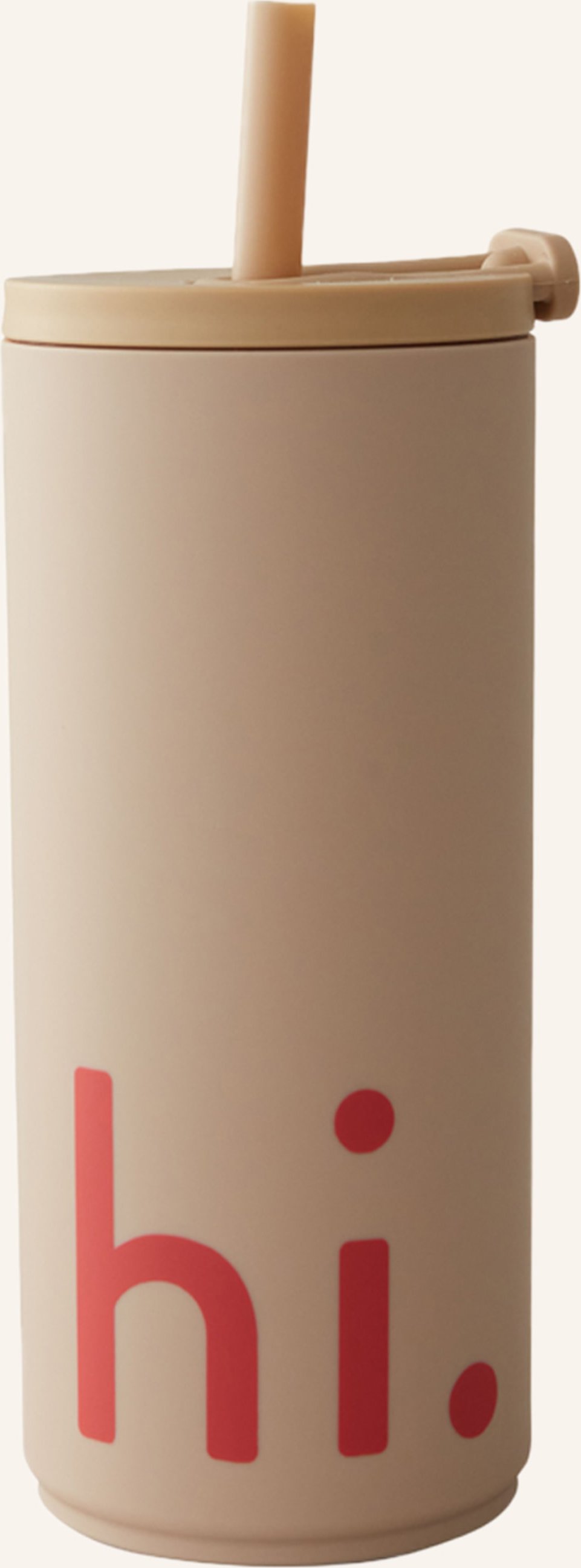 Design Letters To-Go-Becher beige