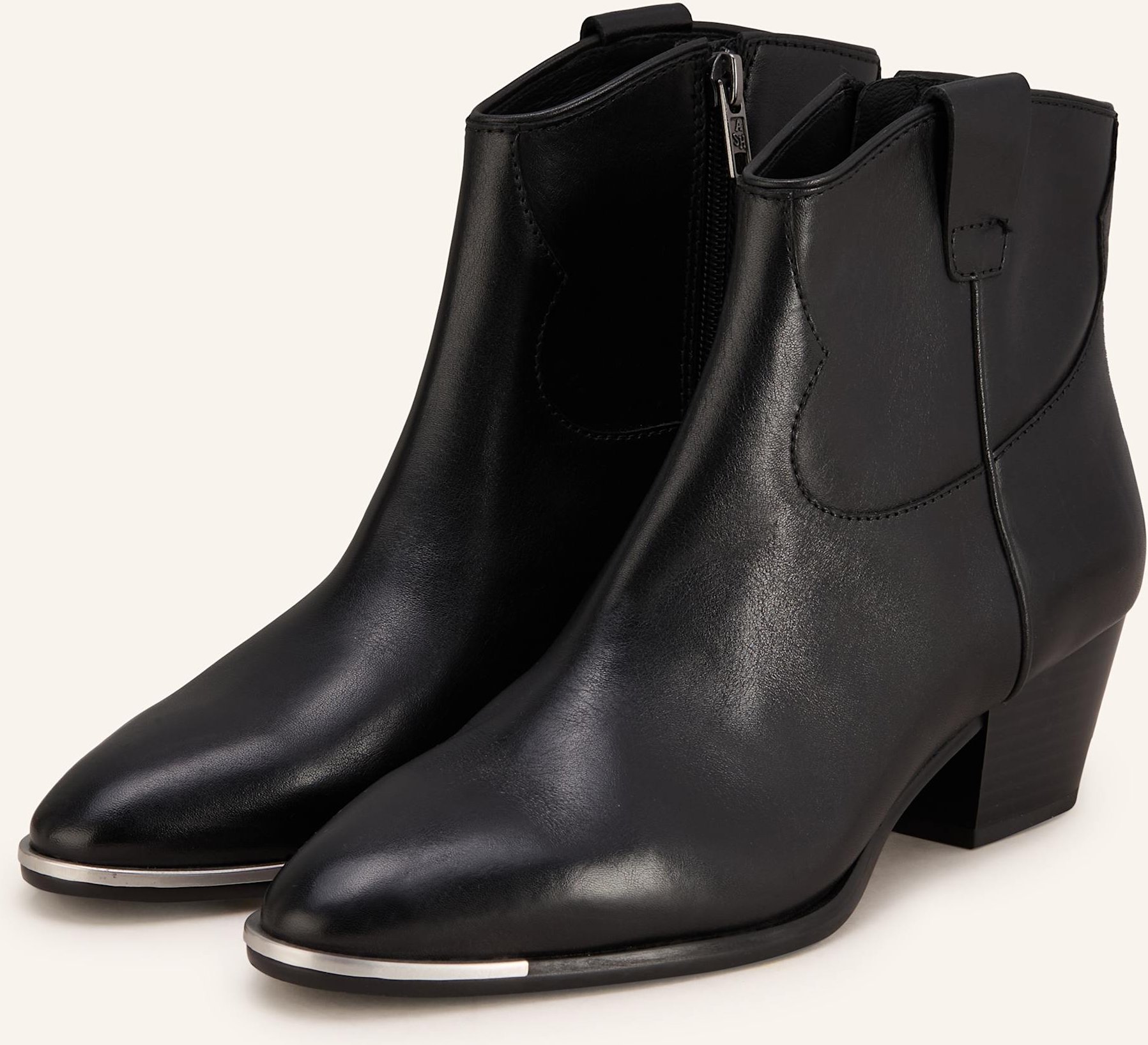 Ash Cowboy Boots Fame schwarz