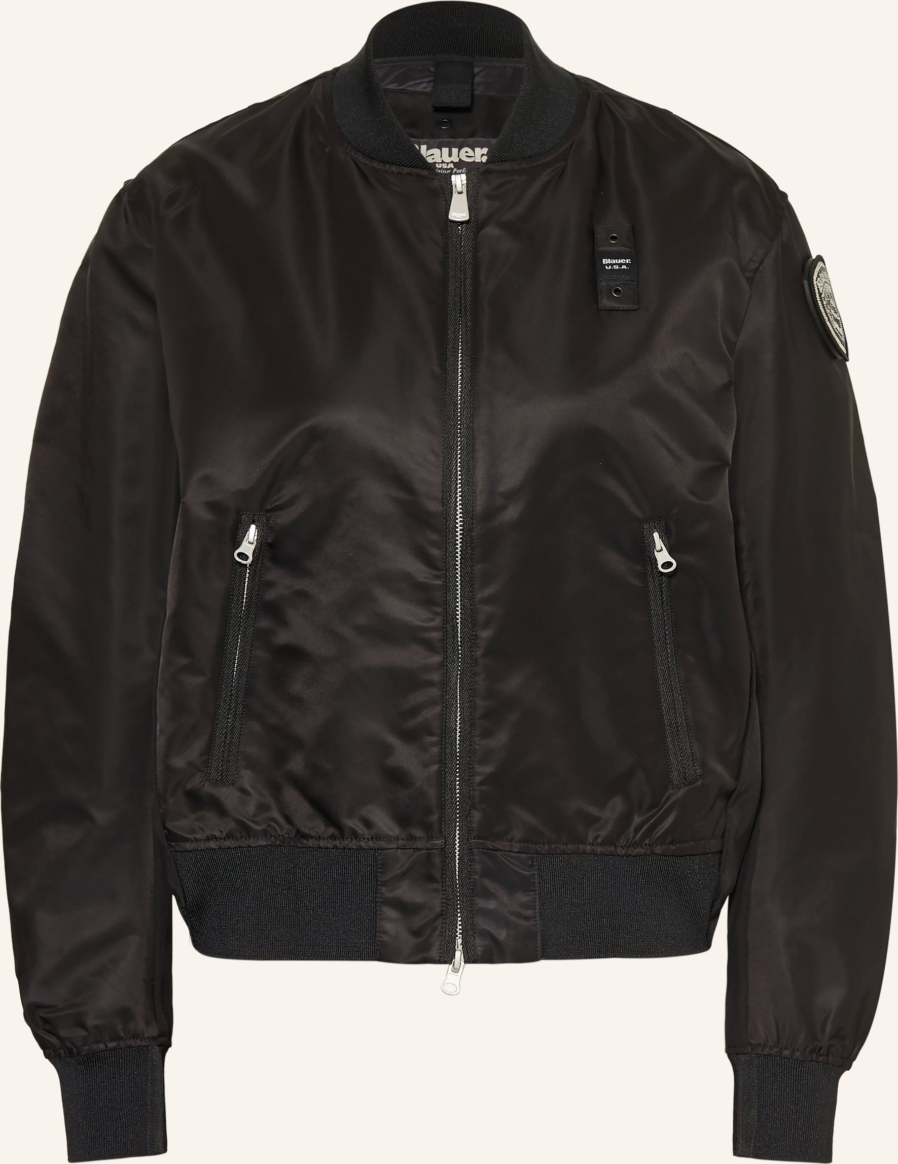 Blauer Blouson Laurie schwarz