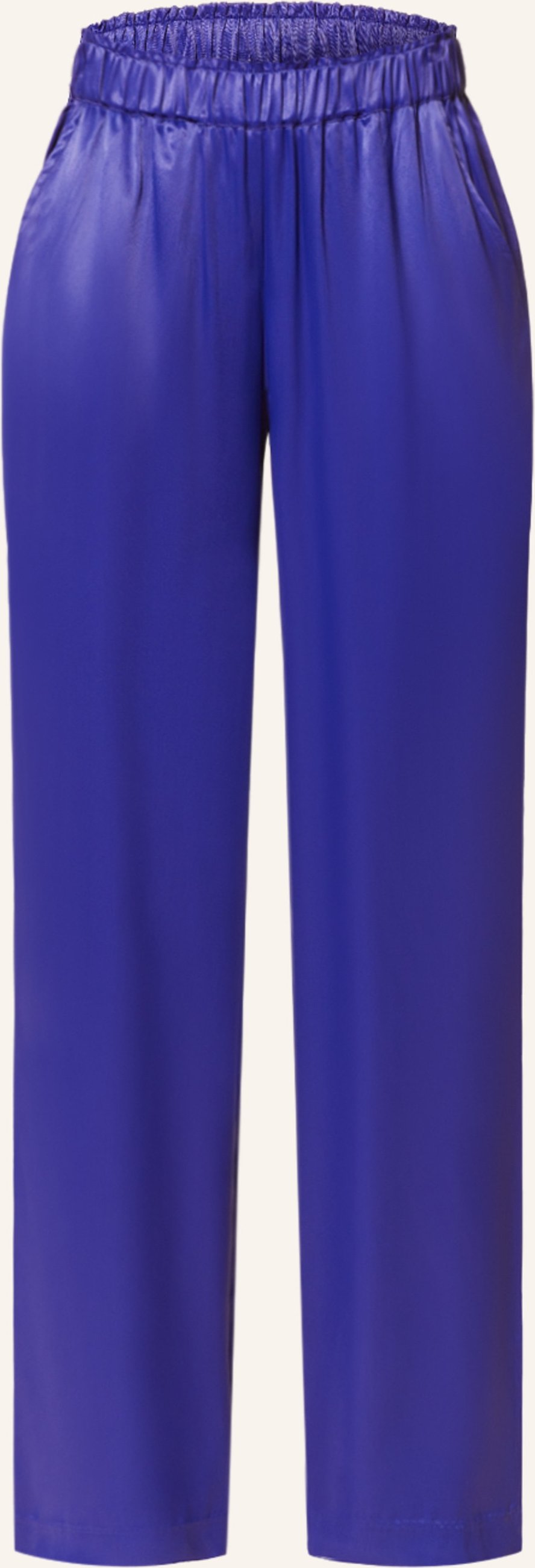 Darling Harbour Marlenehose Aus Satin lila