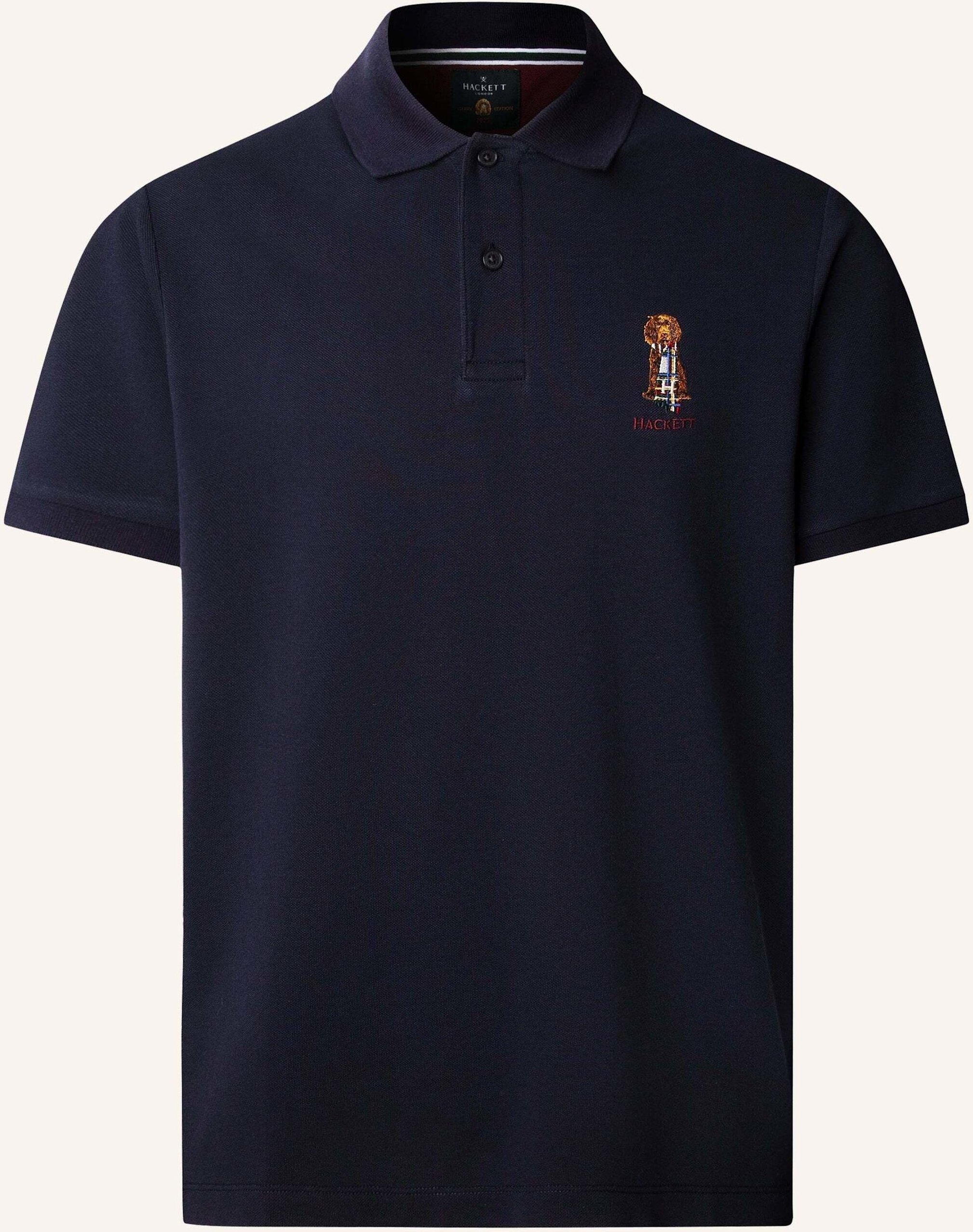 Hackett London Poloshirt Heritage Harry Polo blau