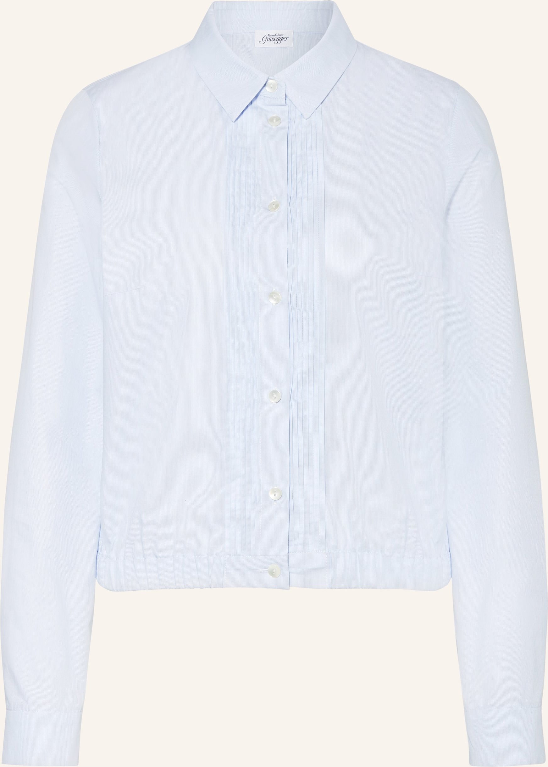 Grasegger Trachtenbluse Evelin blau