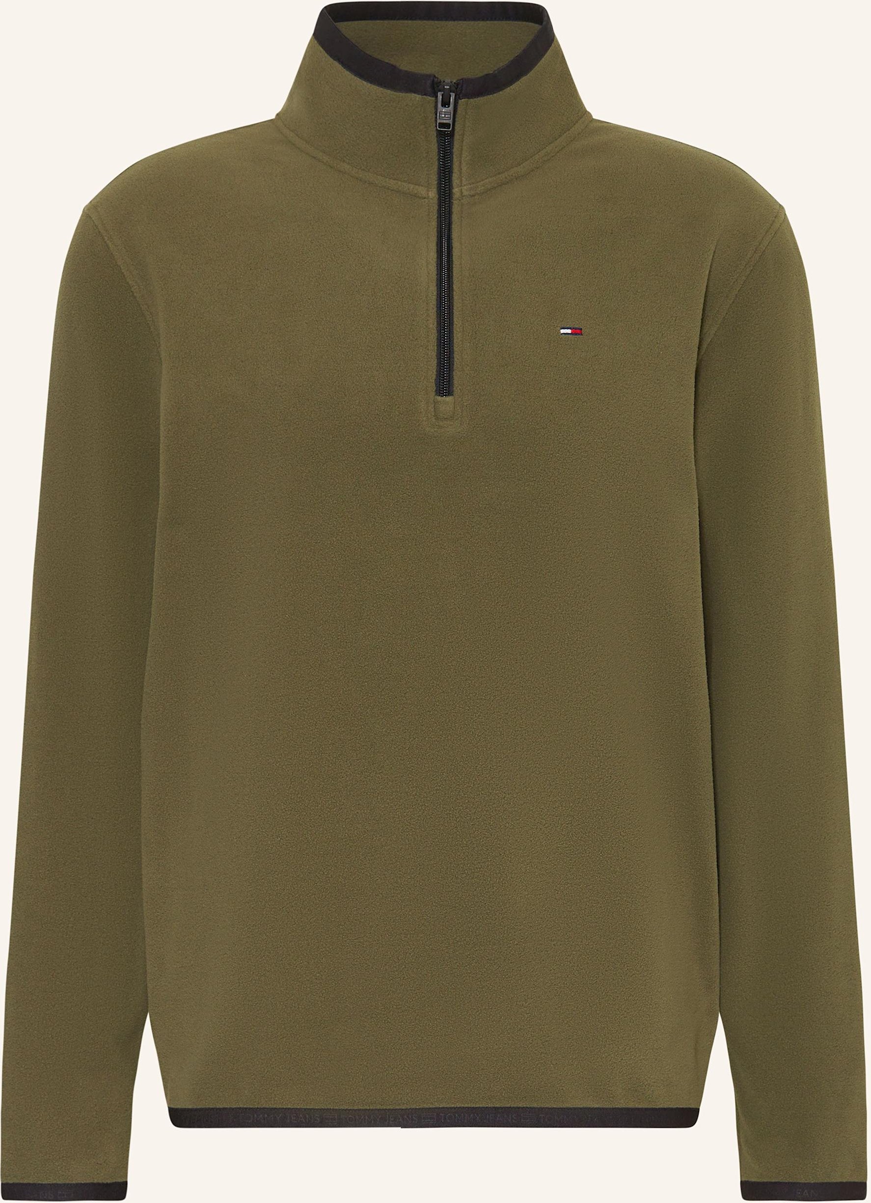 Tommy Jeans Fleece-Troyer gruen