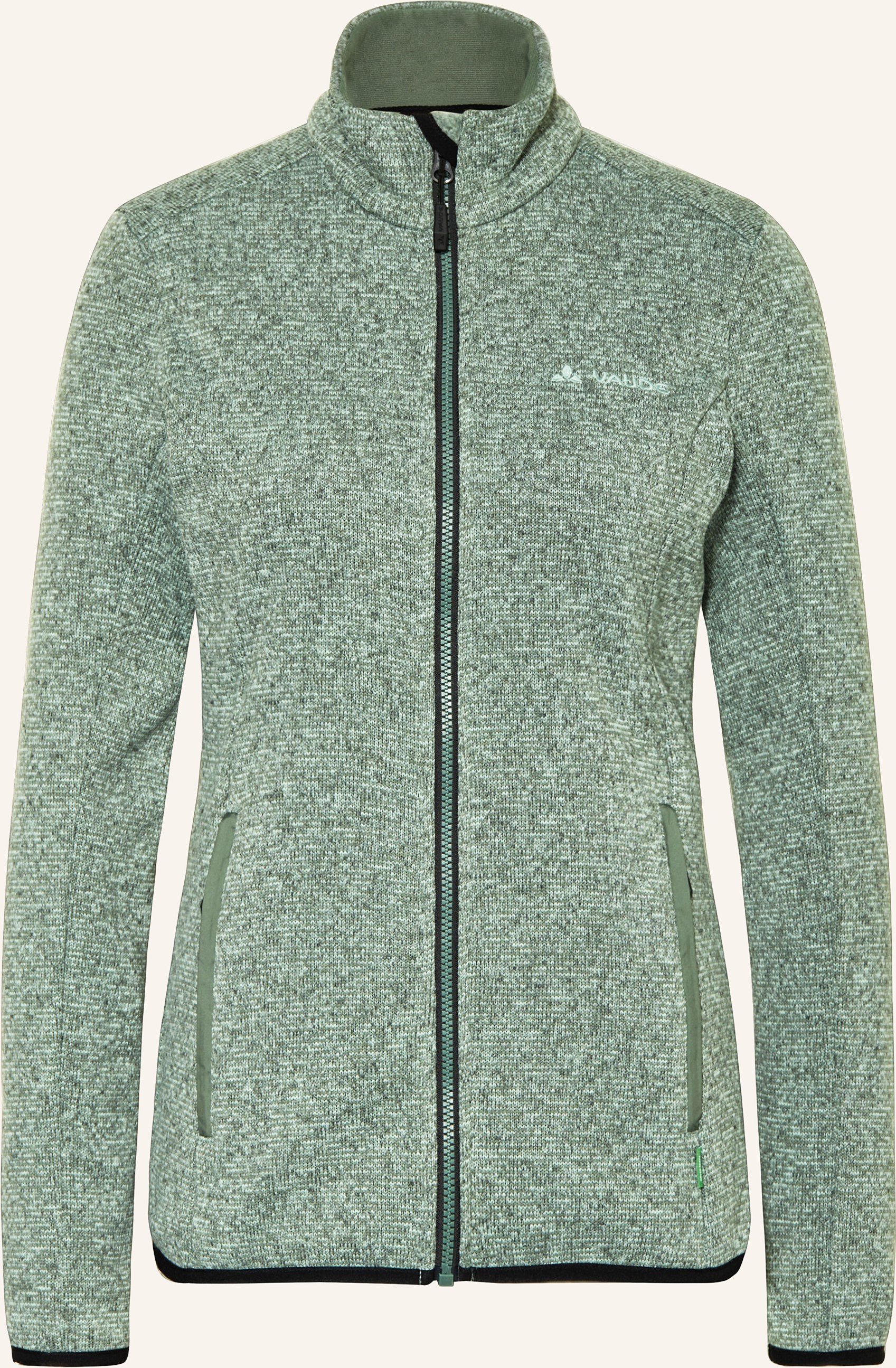 Vaude Strick-Fleecejacke Rienza gruen