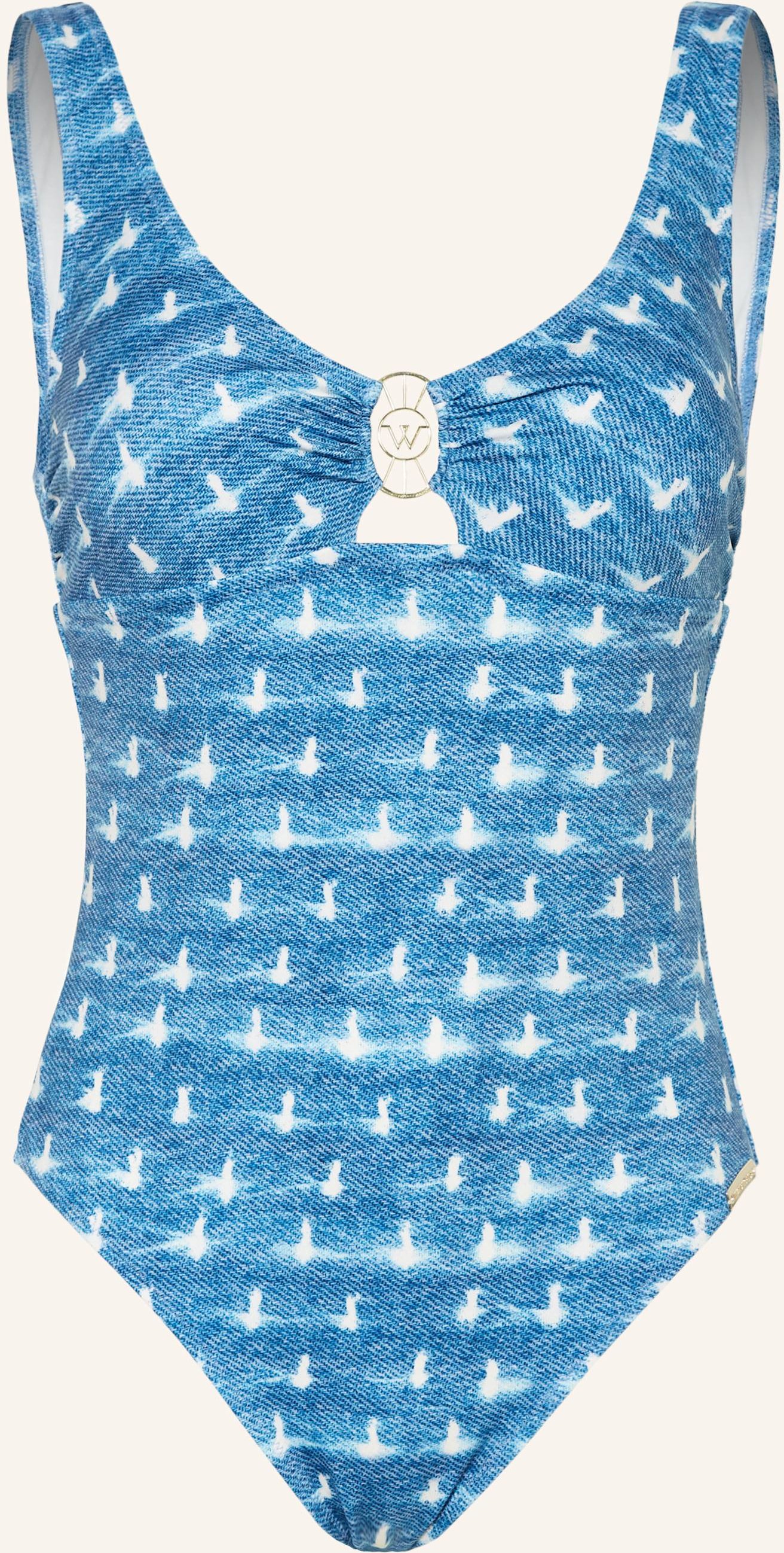 Watercult Badeanzug Urban Indigo blau