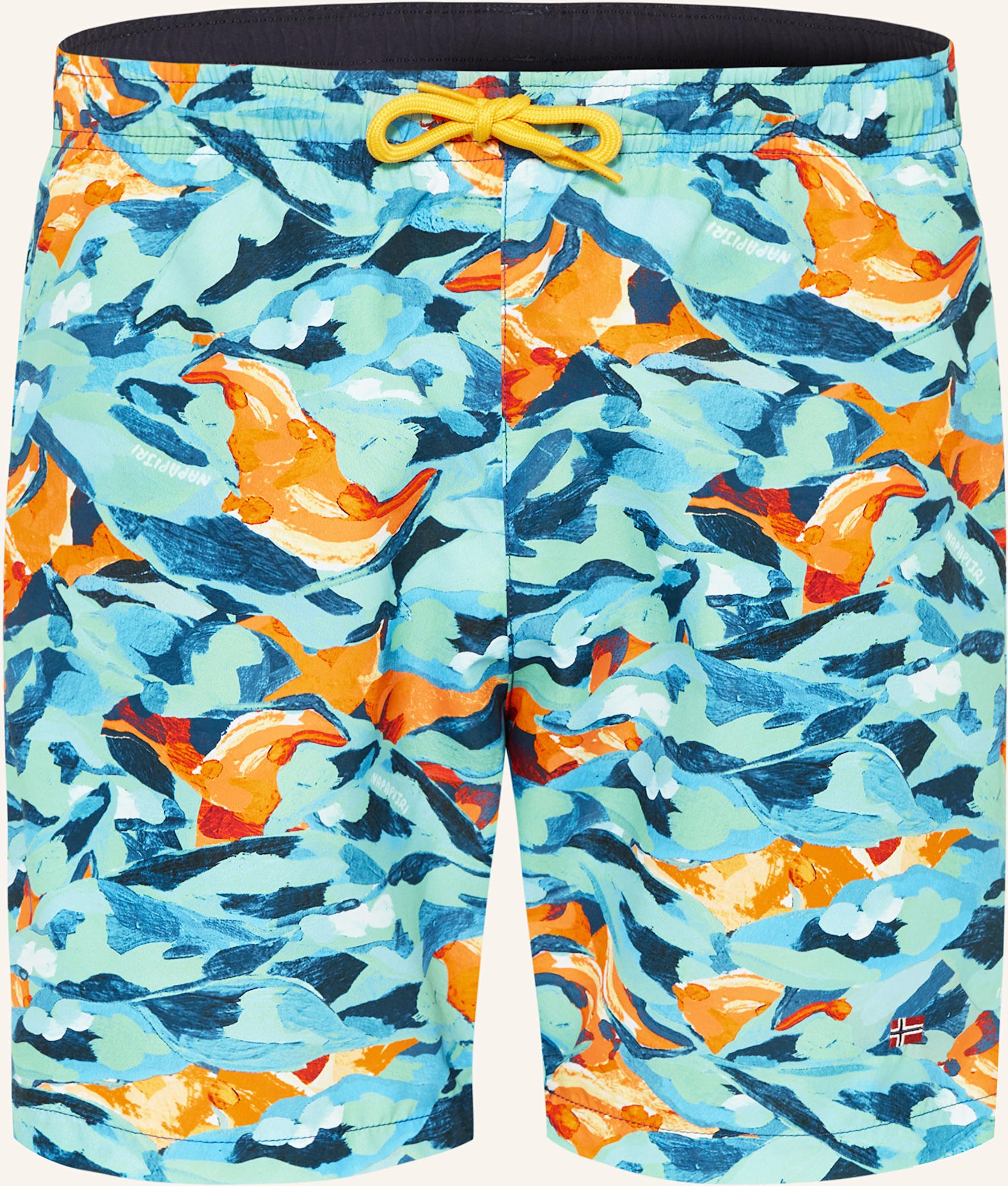 Napapijri Badeshorts V-Inuvik weiss