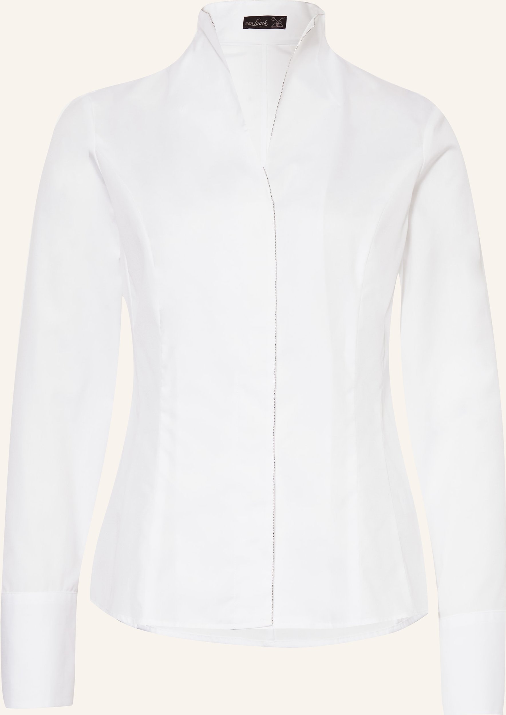 Thumbnail - Van Laack Bluse Vl-Alice-Nospb Mit Schmucksteinen weiss