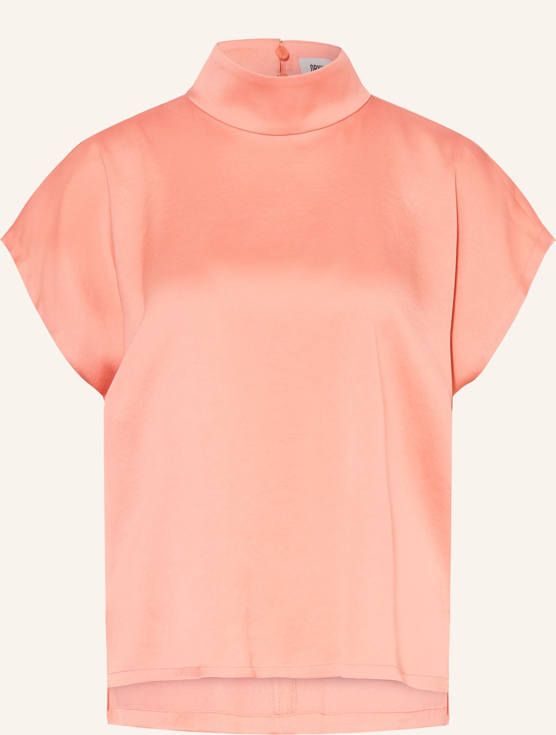 Drykorn Blusenshirt Alaria_1 Aus Satin pink
