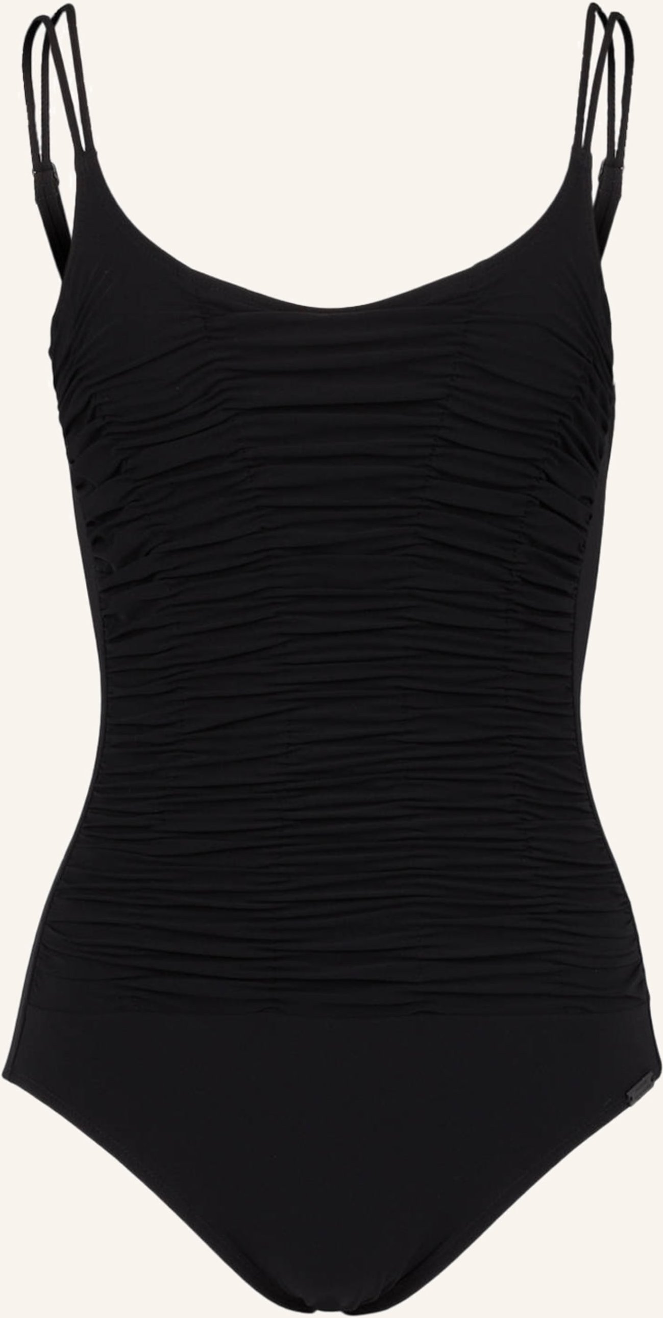 Maryan Mehlhorn Bügel-Badeanzug Elements schwarz