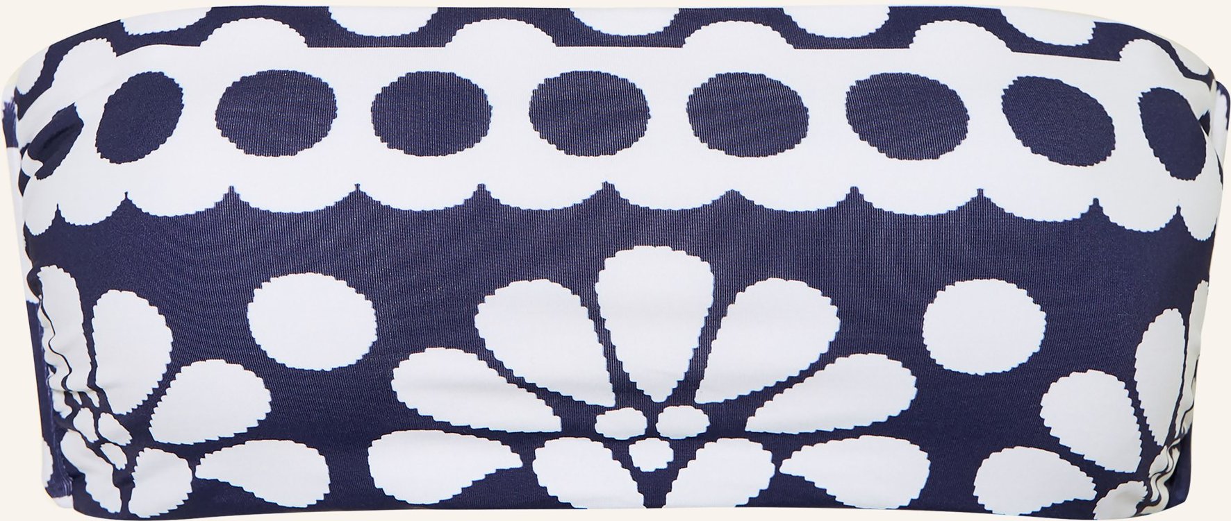 Farm Rio Bandeau-Bikini-Top Palermo blau