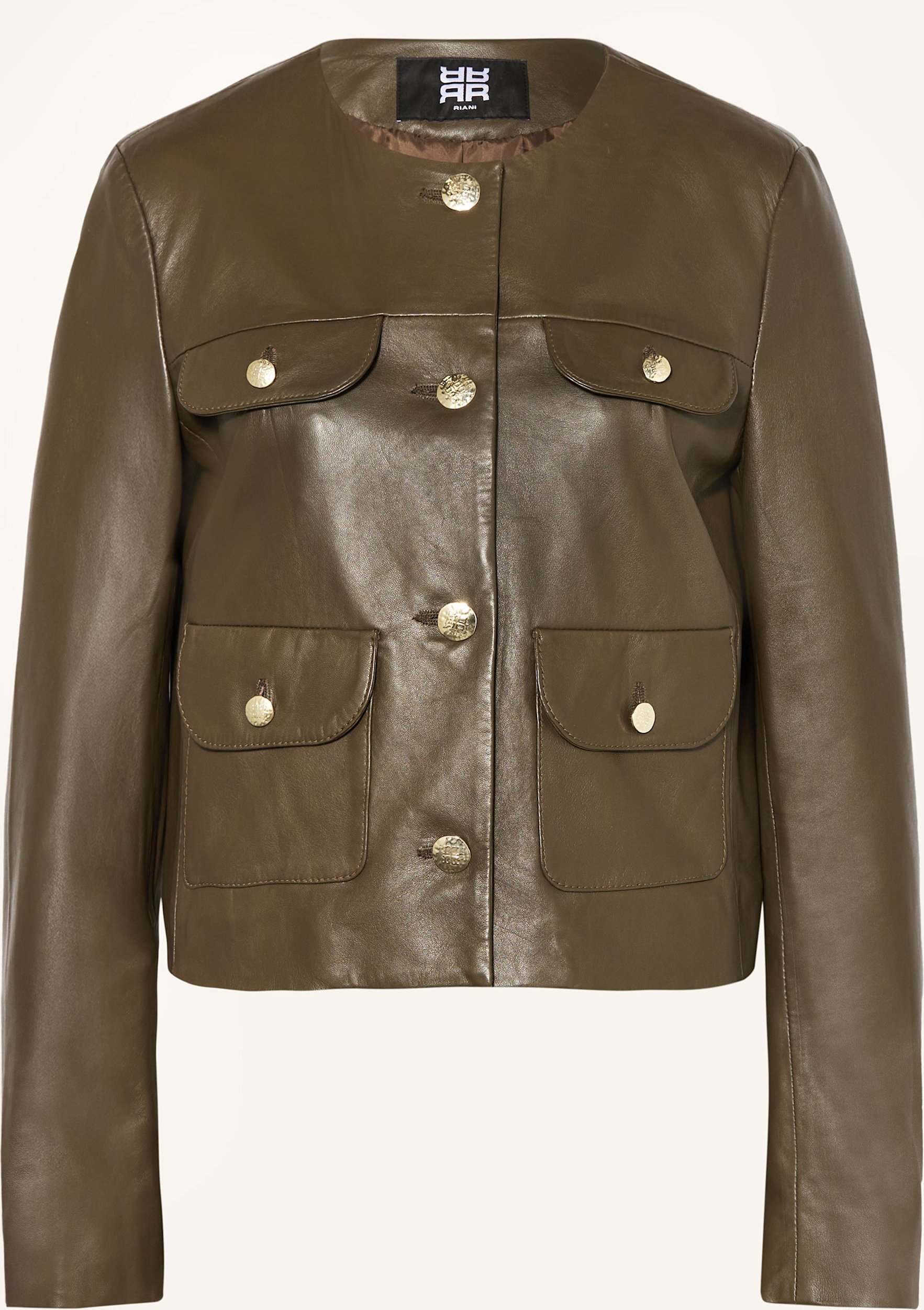 Riani Lederjacke braun