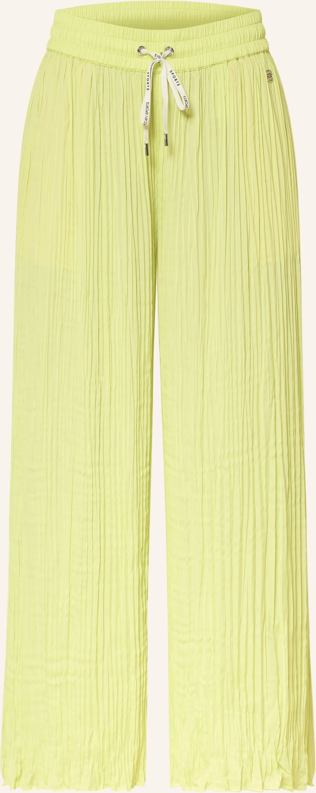 Marc Cain Culotte Mit Plissees gruen