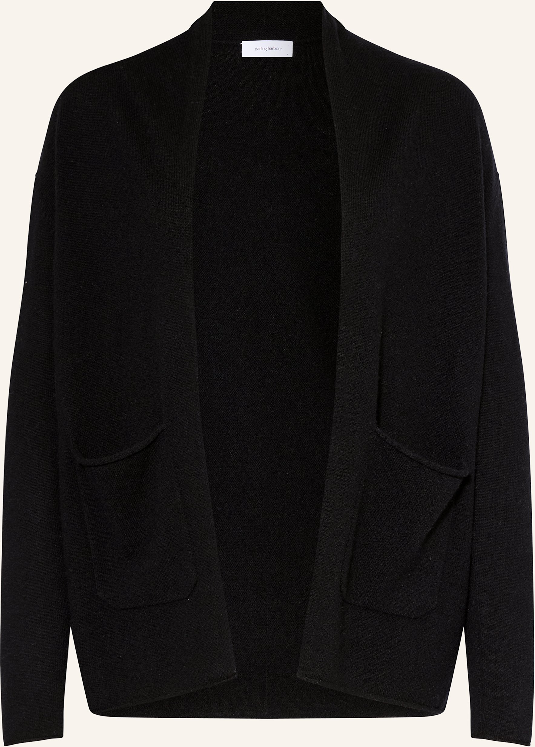 Darling Harbour Strickhülle Aus Cashmere schwarz