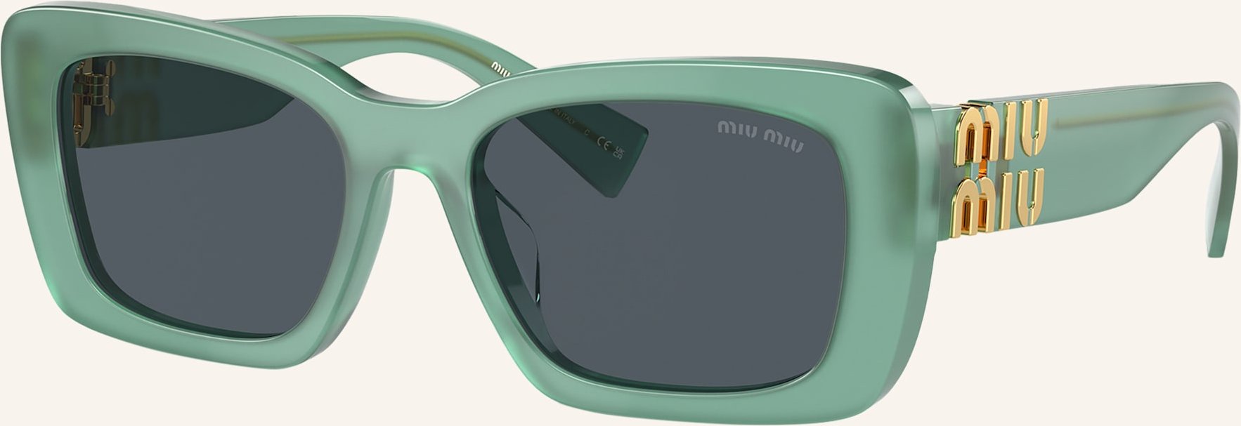 Miu Miu Sonnenbrille Mu 07ys gruen