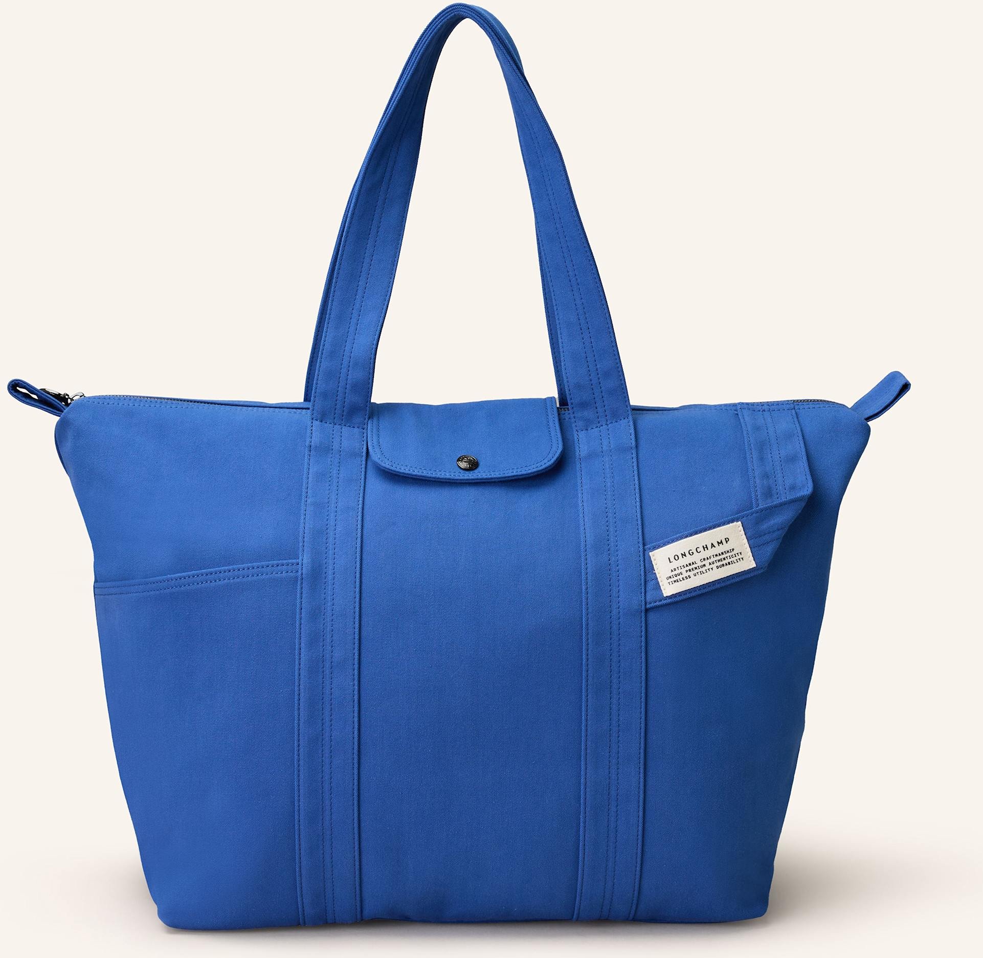 Longchamp Shopper Pliage Worker Xl blau