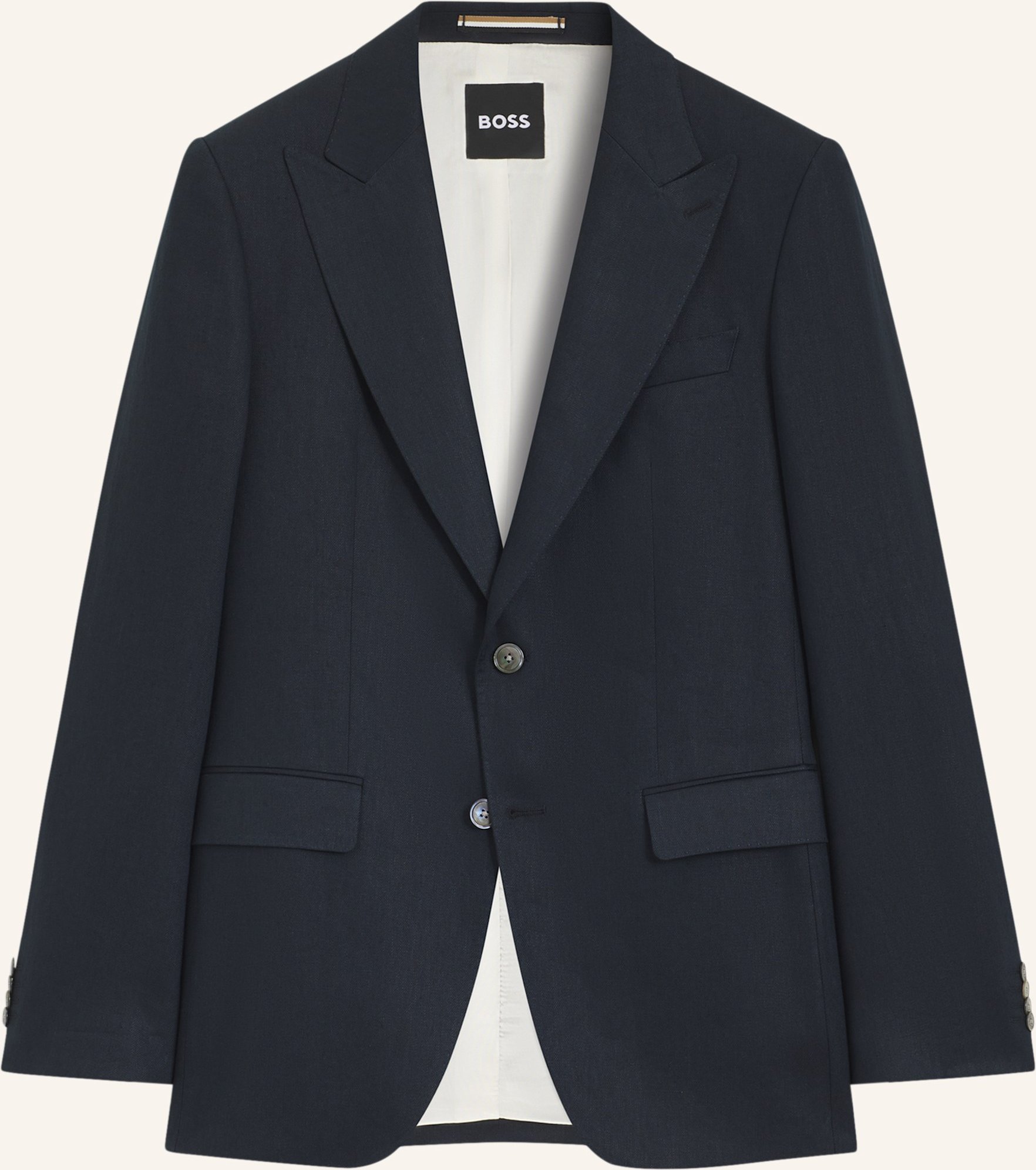 Boss Blazer H-Hutson-Peak-262 Slim Fit blau