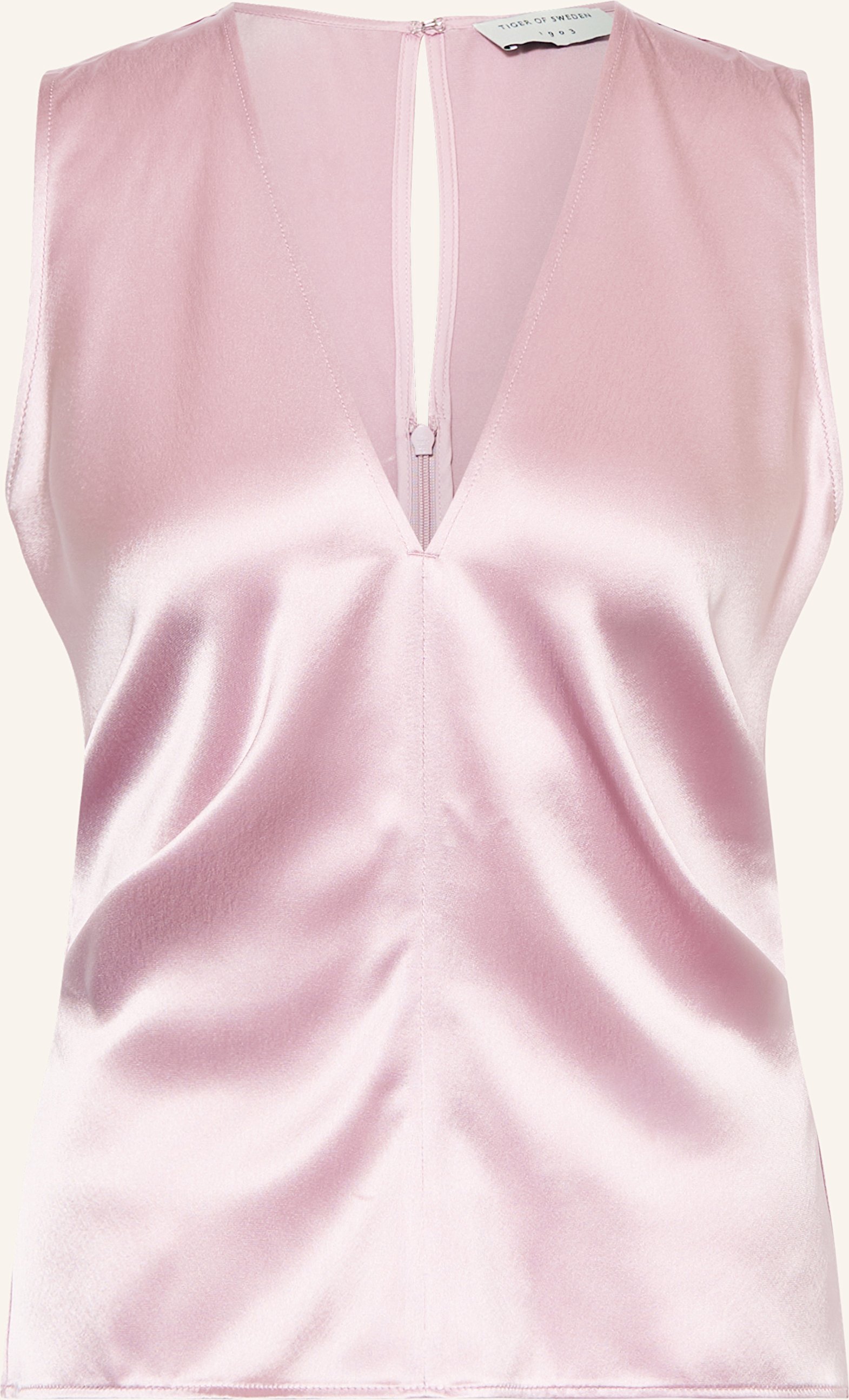 Tiger Of Sweden Blusentop Aamu Aus Satin rosa