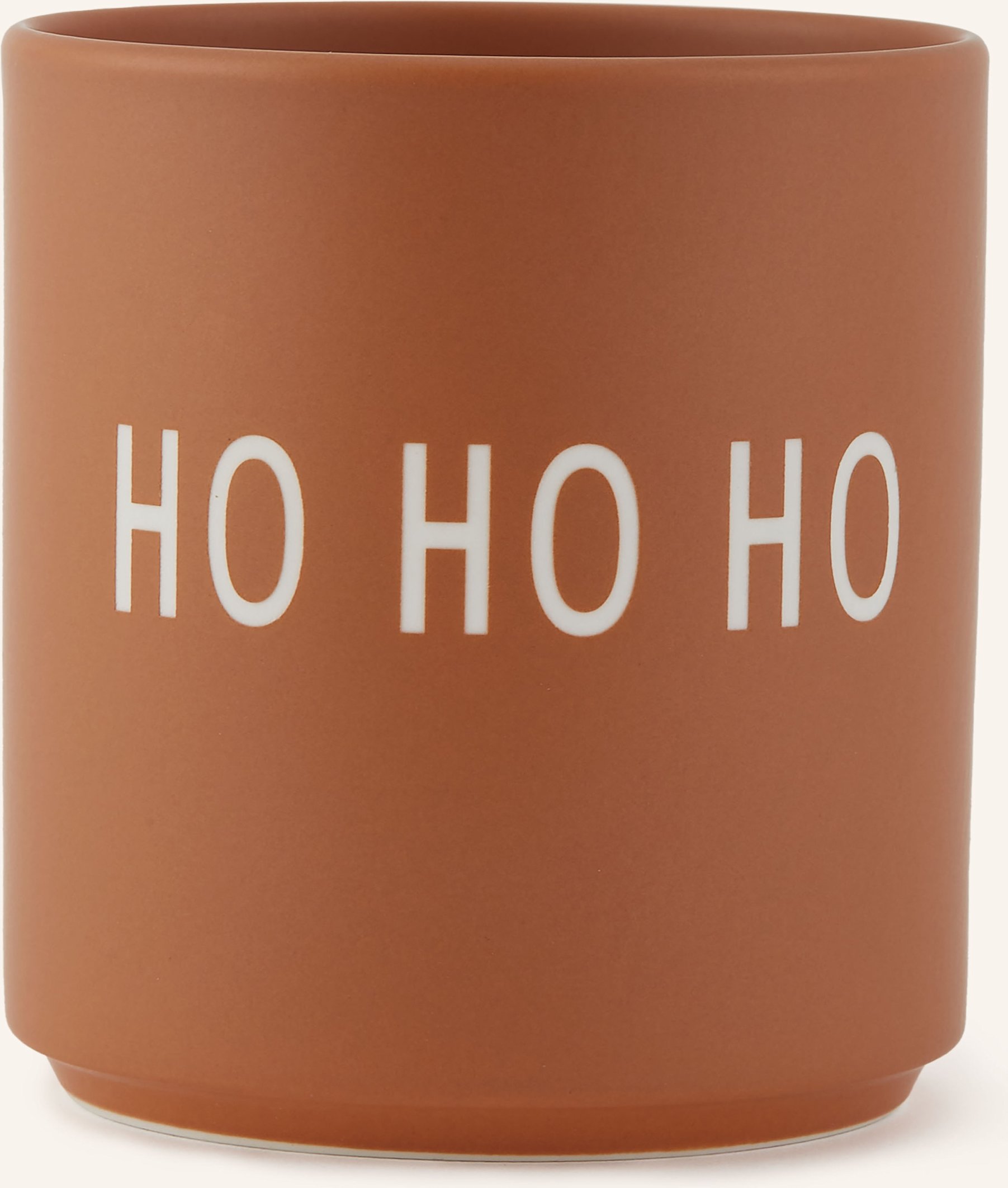 Design Letters Becher Hohoho braun