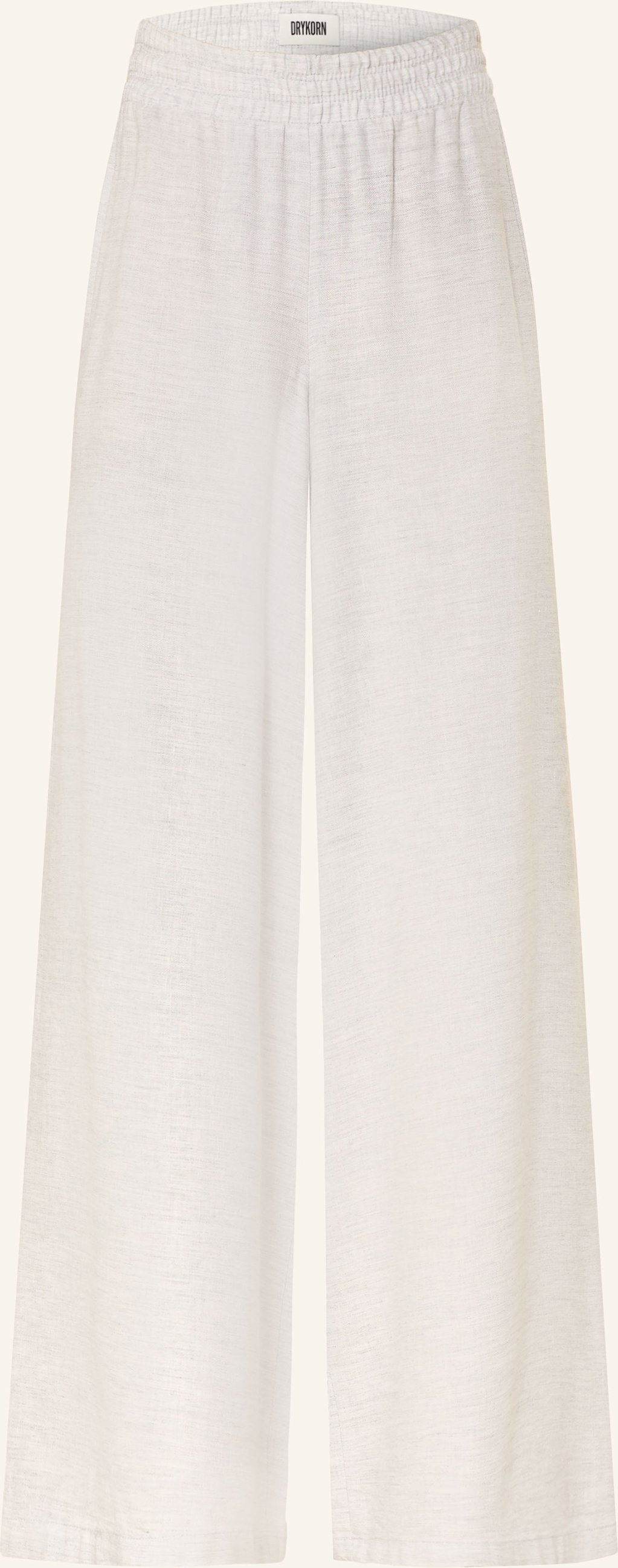 Drykorn Marlenehose Ceiling Mit Leinen grau