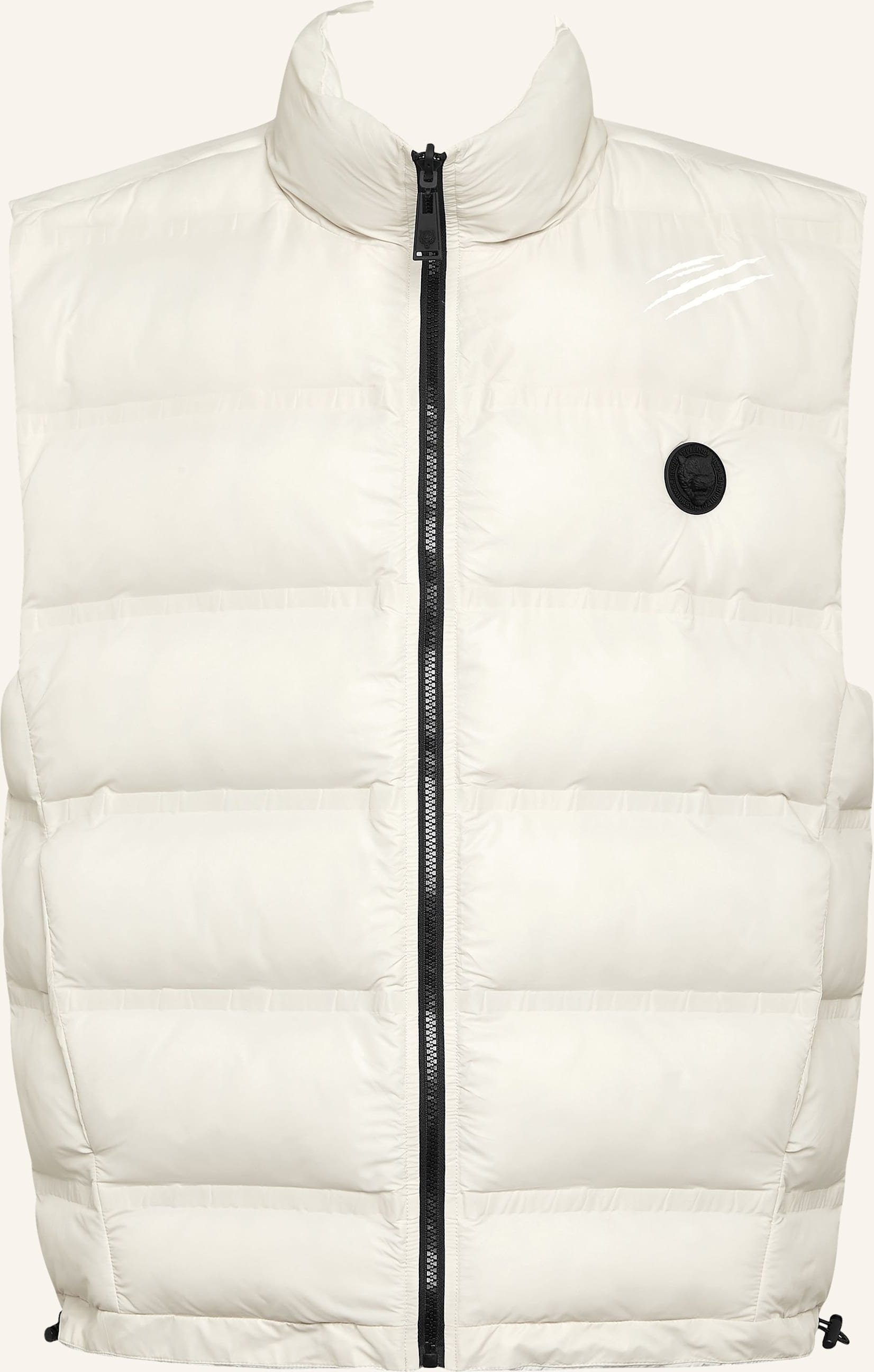 Plein Sport Daunenweste Scratch grau