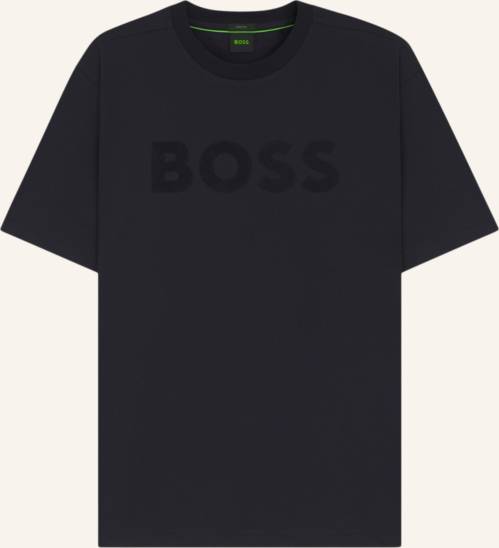 Boss T-Shirt Ts_Iconic Logo Relaxed Fit blau