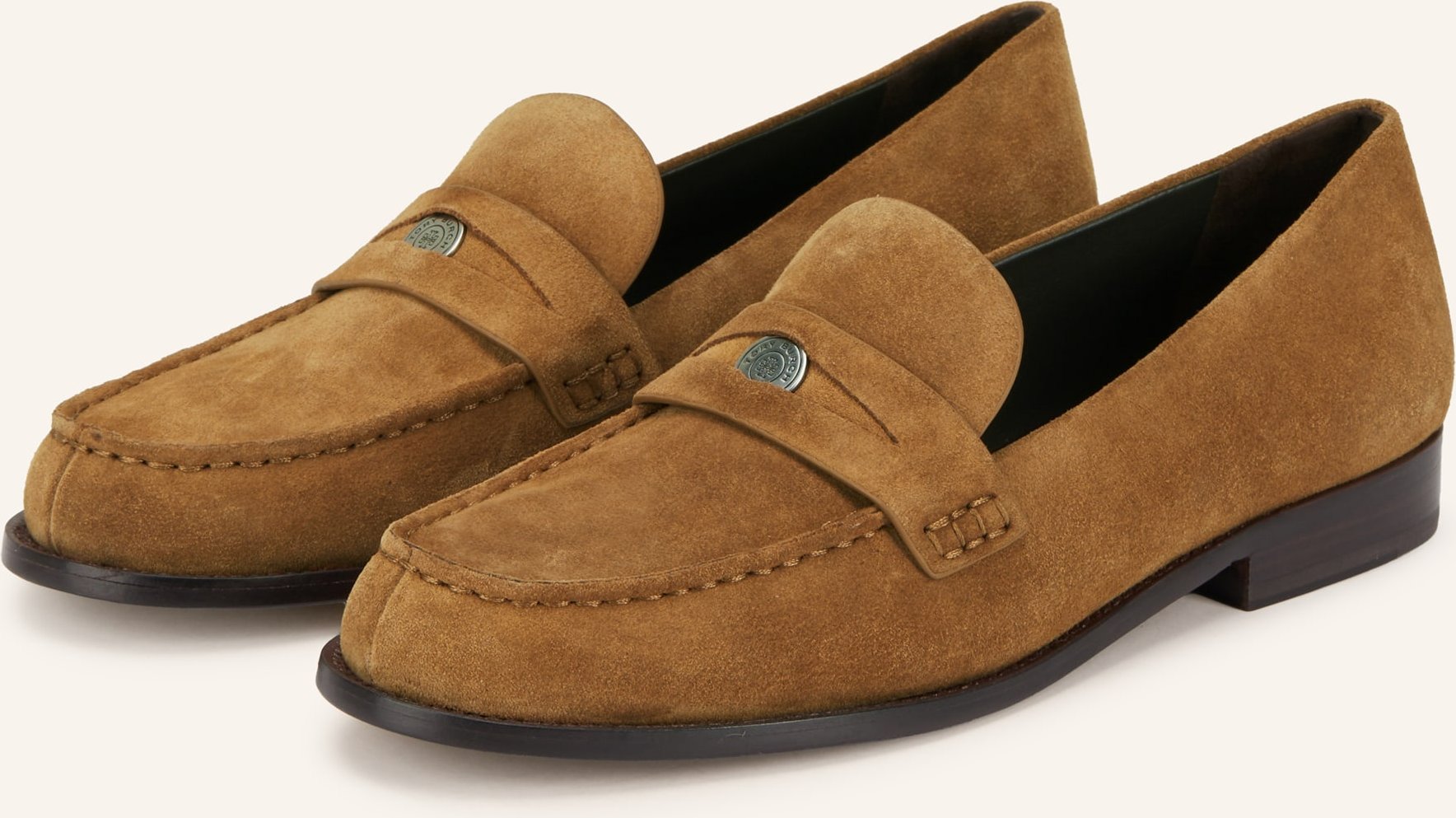 Tory Burch Penny-Loafer Classic braun