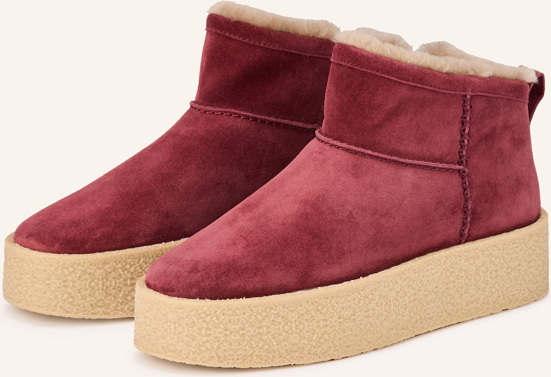Kennel & Schmenger Plateau-Boots Bazar rot