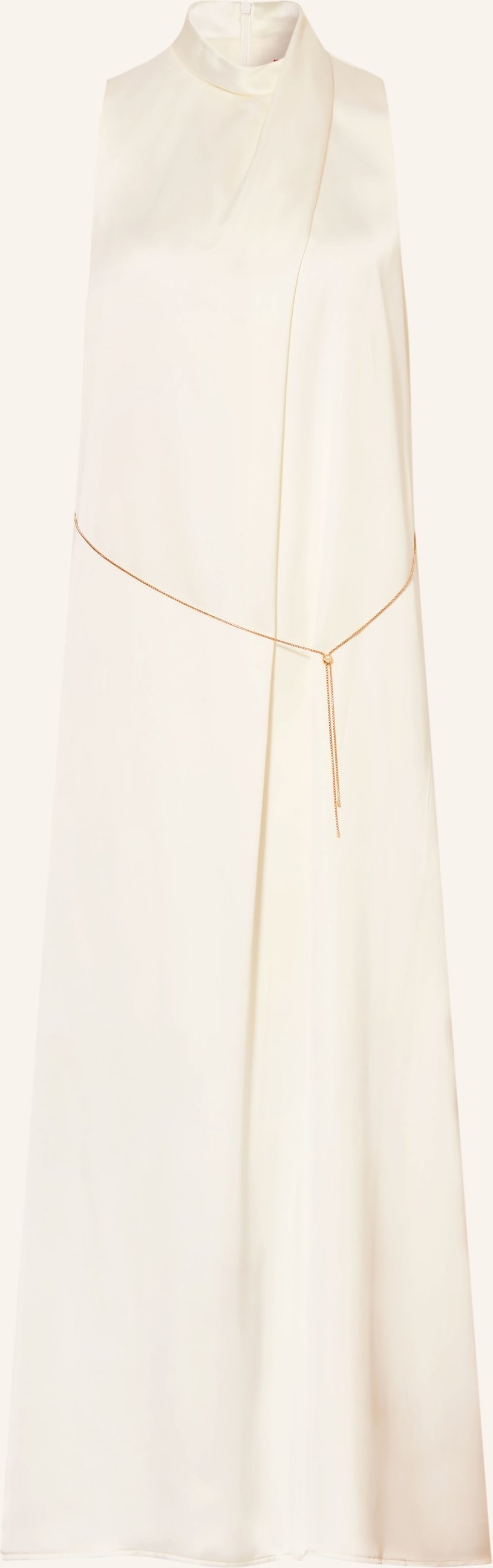 Hugo Satinkleid Kewina weiss