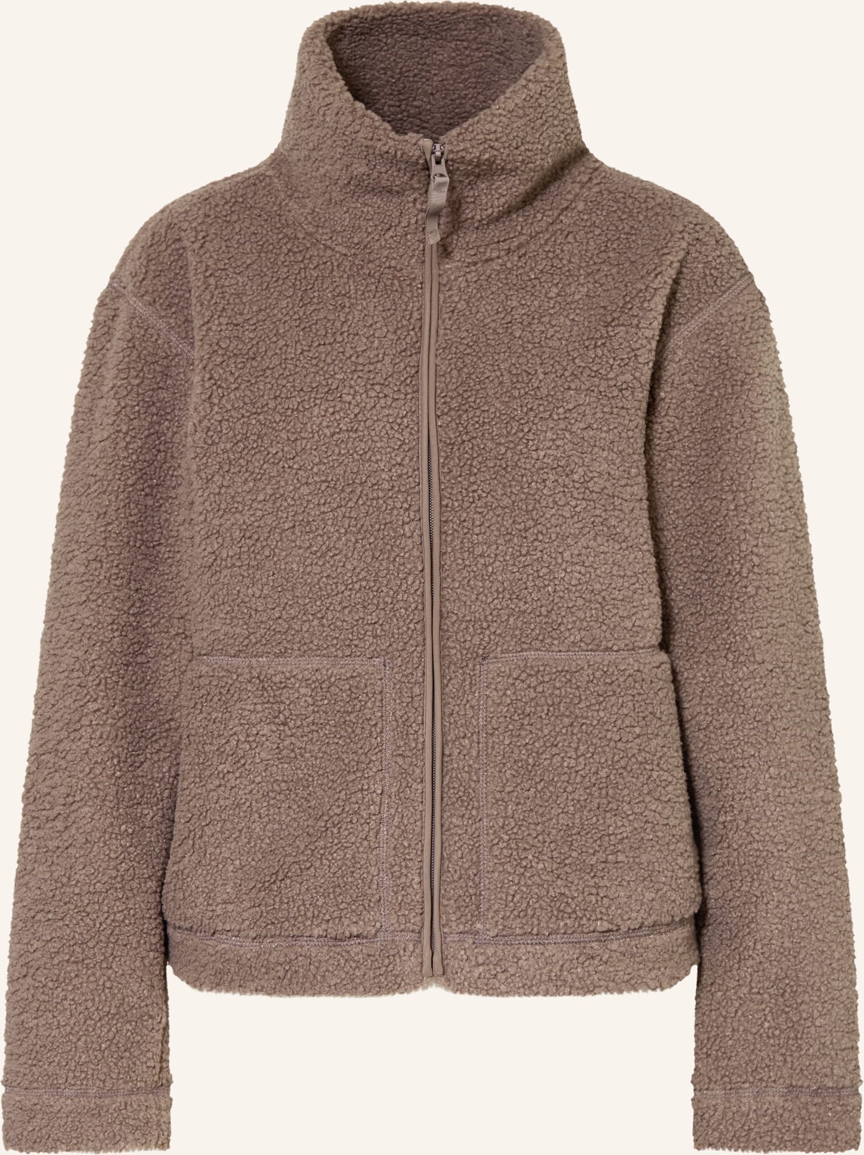 Only Teddyfell-Jacke braun