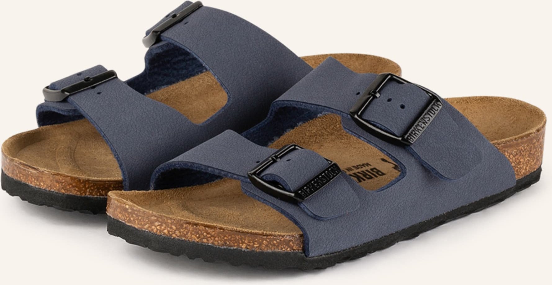 Thumbnail - Birkenstock Pantoletten Arizona blau