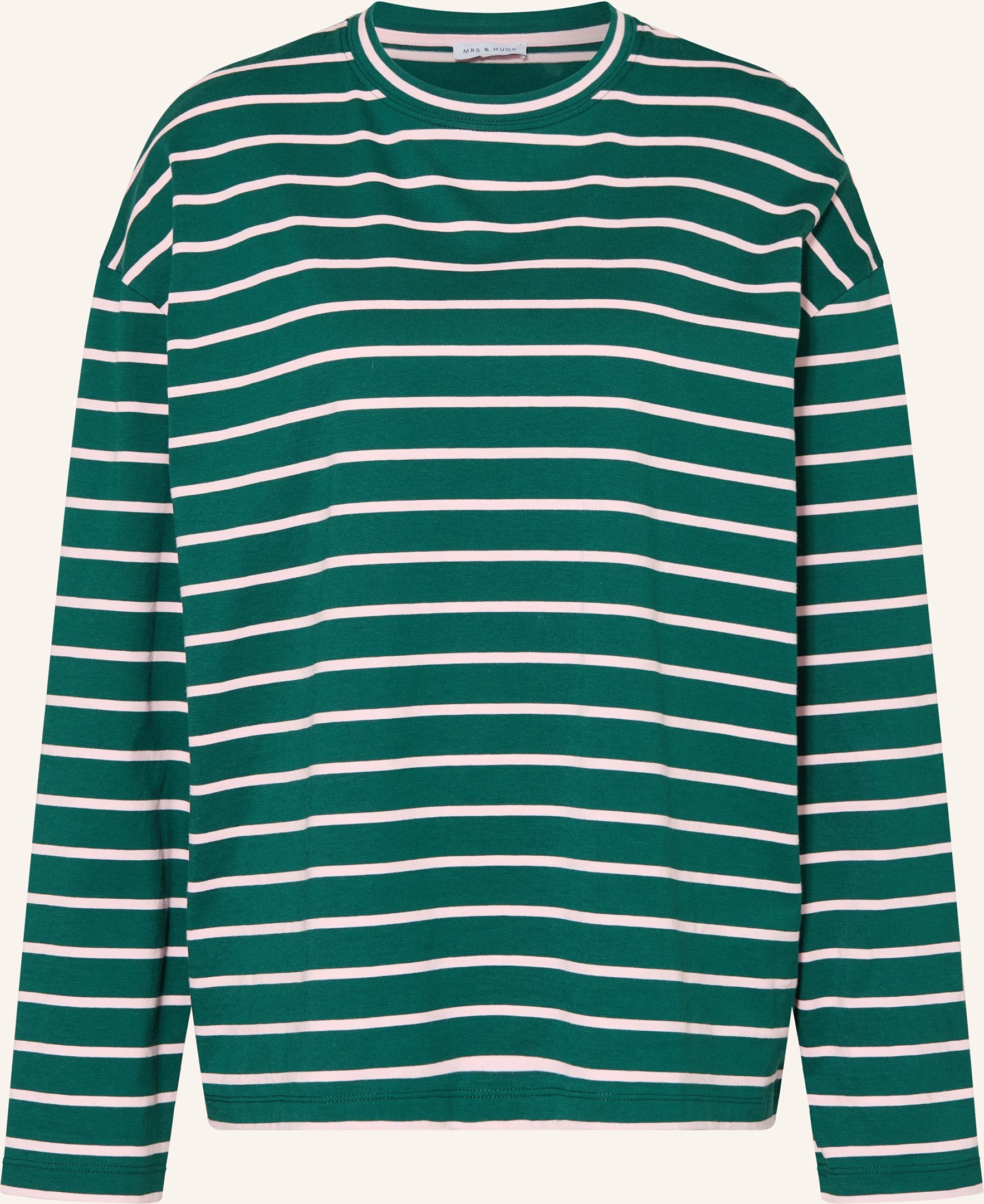 Mrs & Hugs Longsleeve gruen