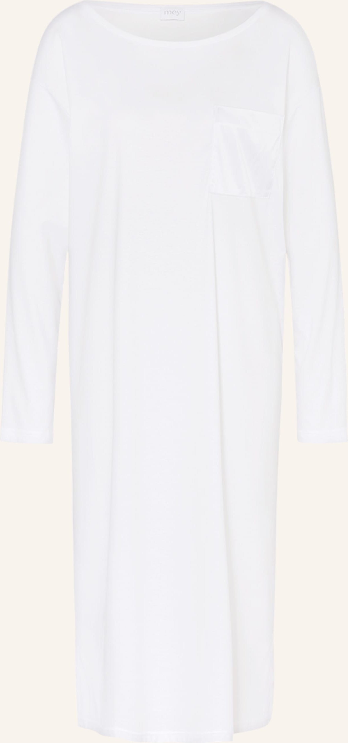 Mey Nachthemd Serie Sleepsation Mit 3/4-Arm weiss