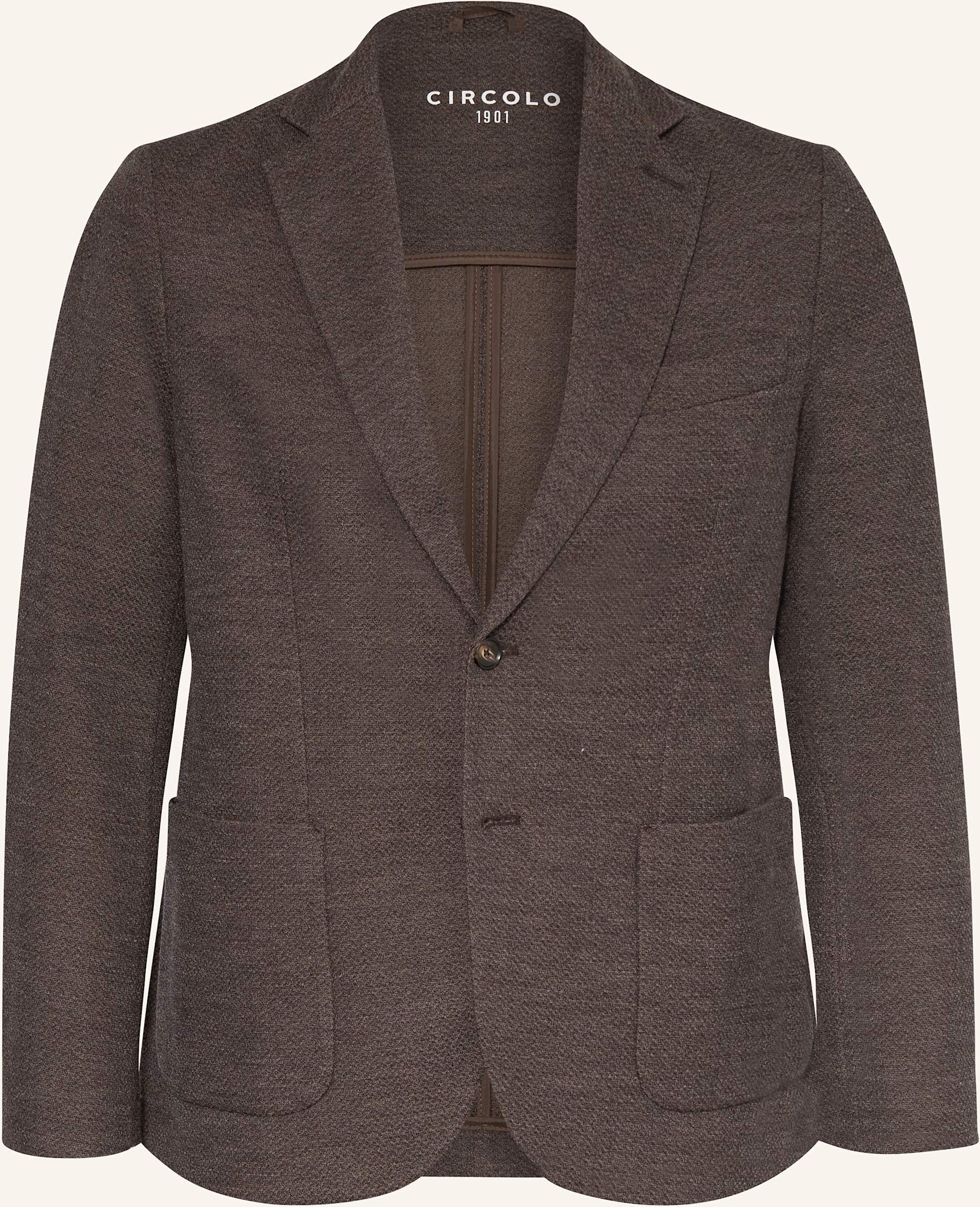 Circolo 1901 Jerseysakko Slim Fit braun