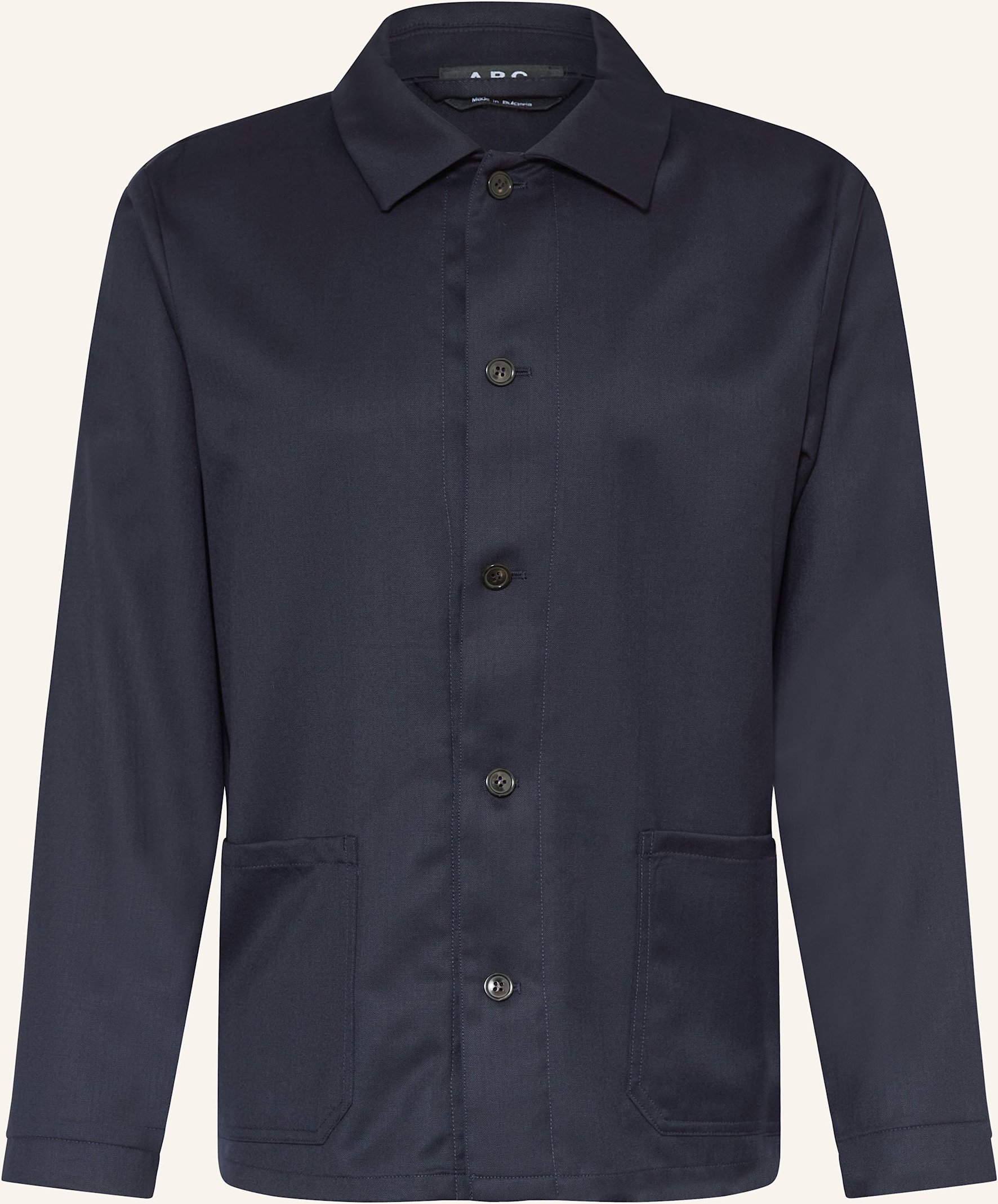 A.P.C. Overjacket Kerlouan blau