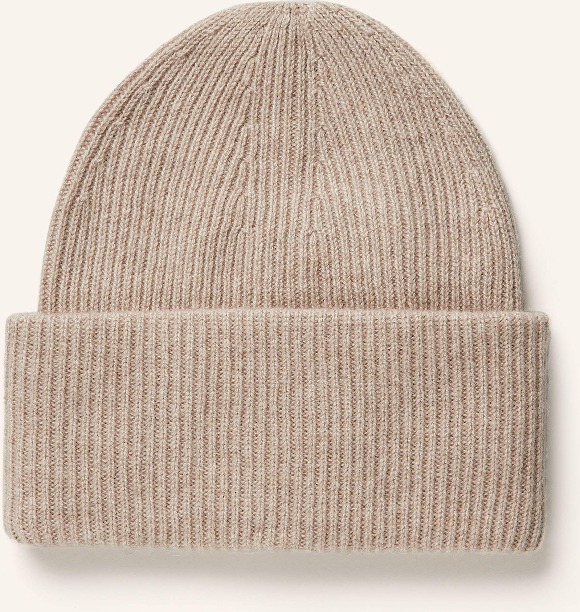 S.Marlon Cashmere-Mütze beige