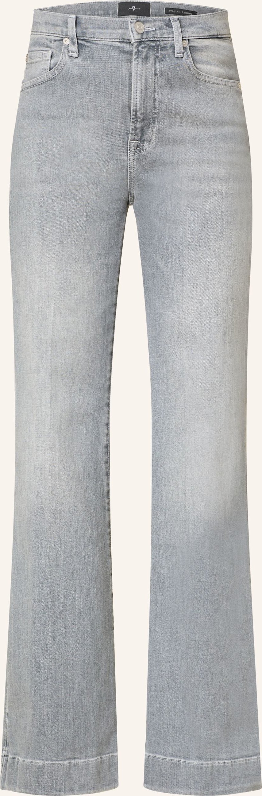 7 For All Mankind Flared Jeans Modern Dojo grau