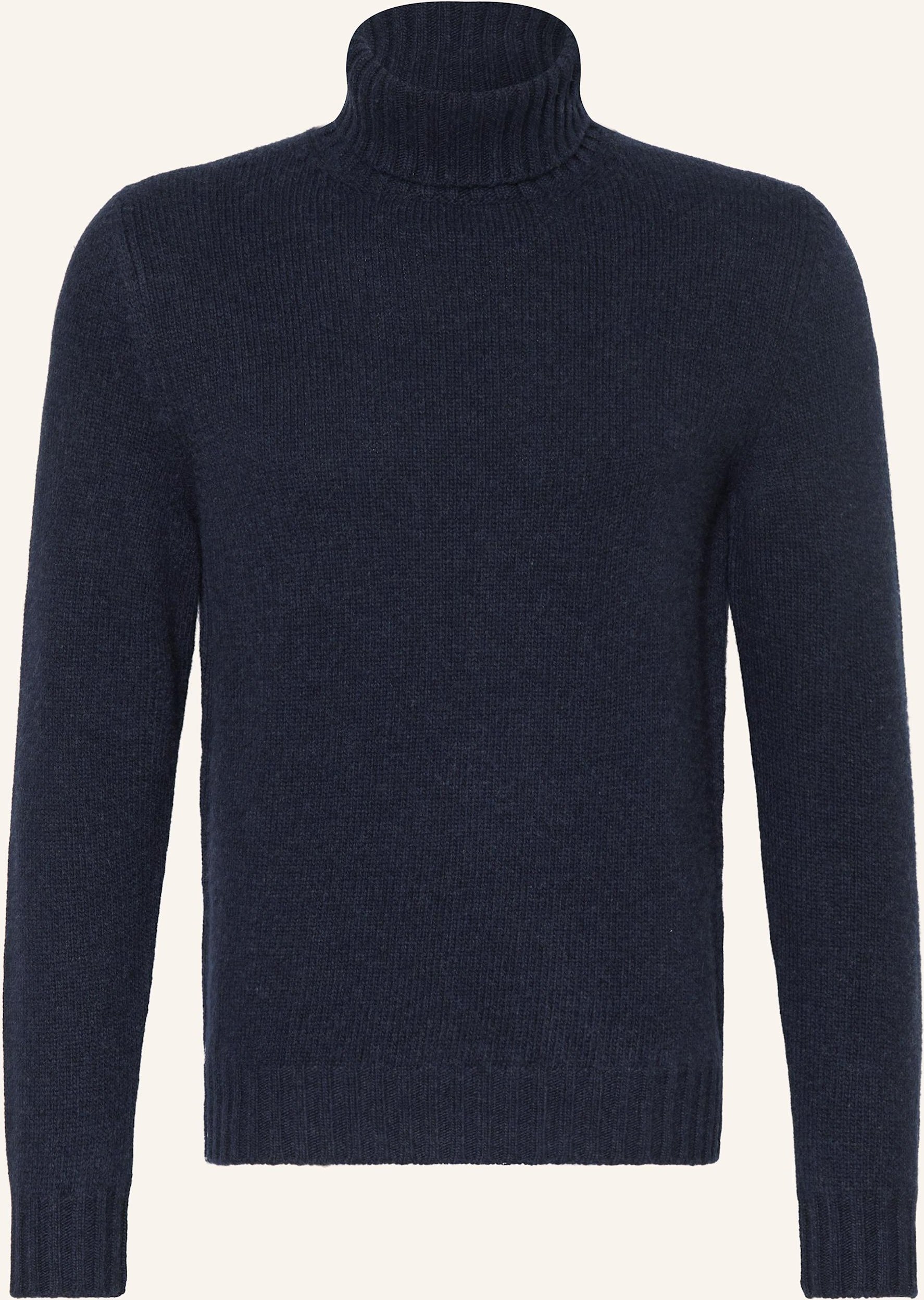 Fedeli Rollkragenpullover Mit Cashmere blau