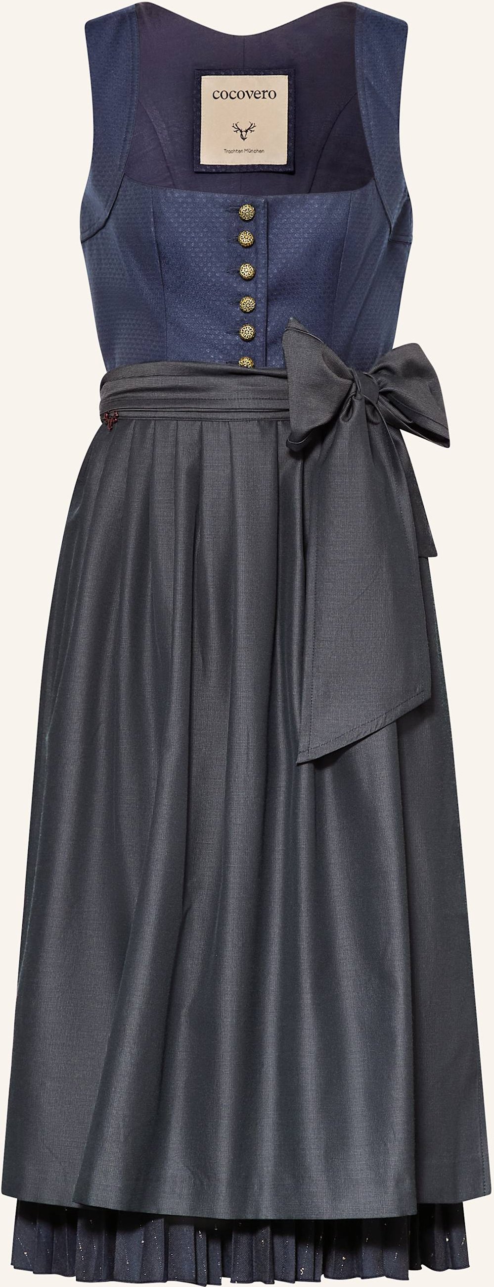 Cocovero Dirndl Hedi blau