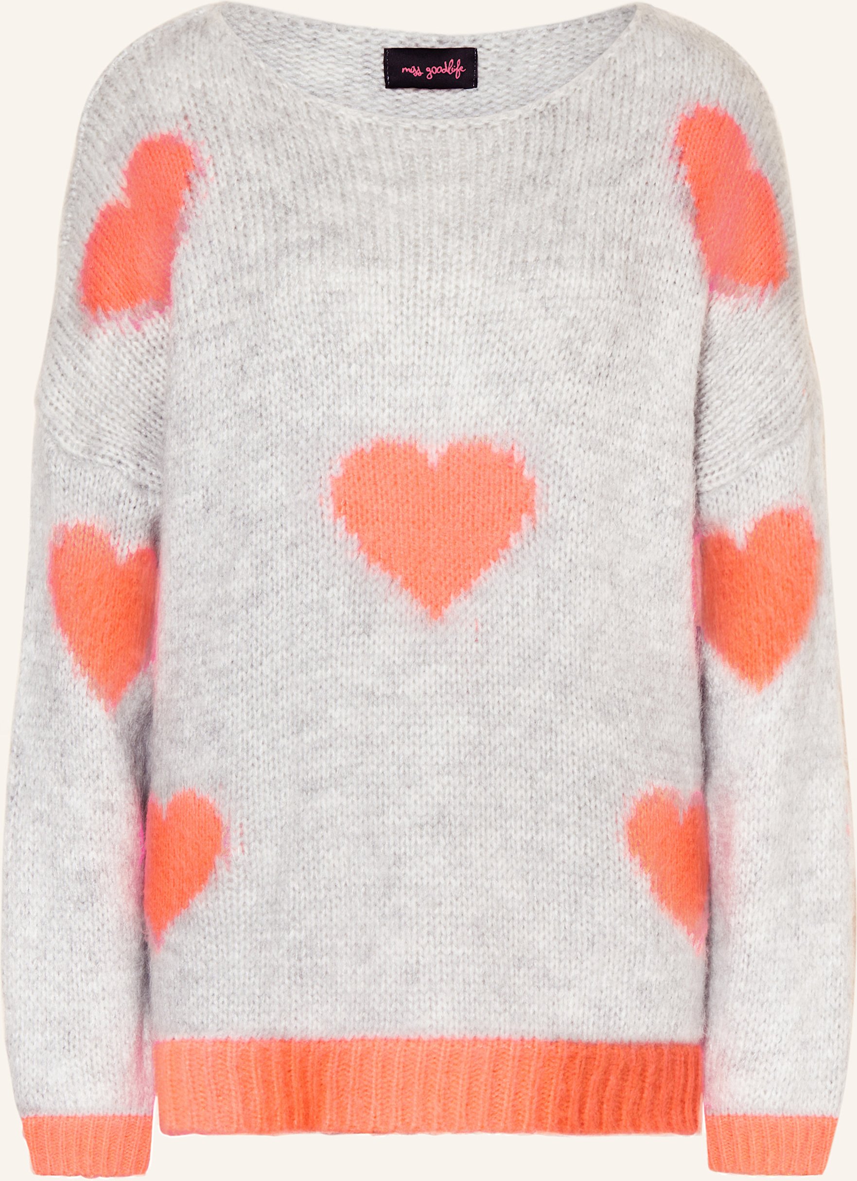 Thumbnail - Miss Goodlife Pullover grau