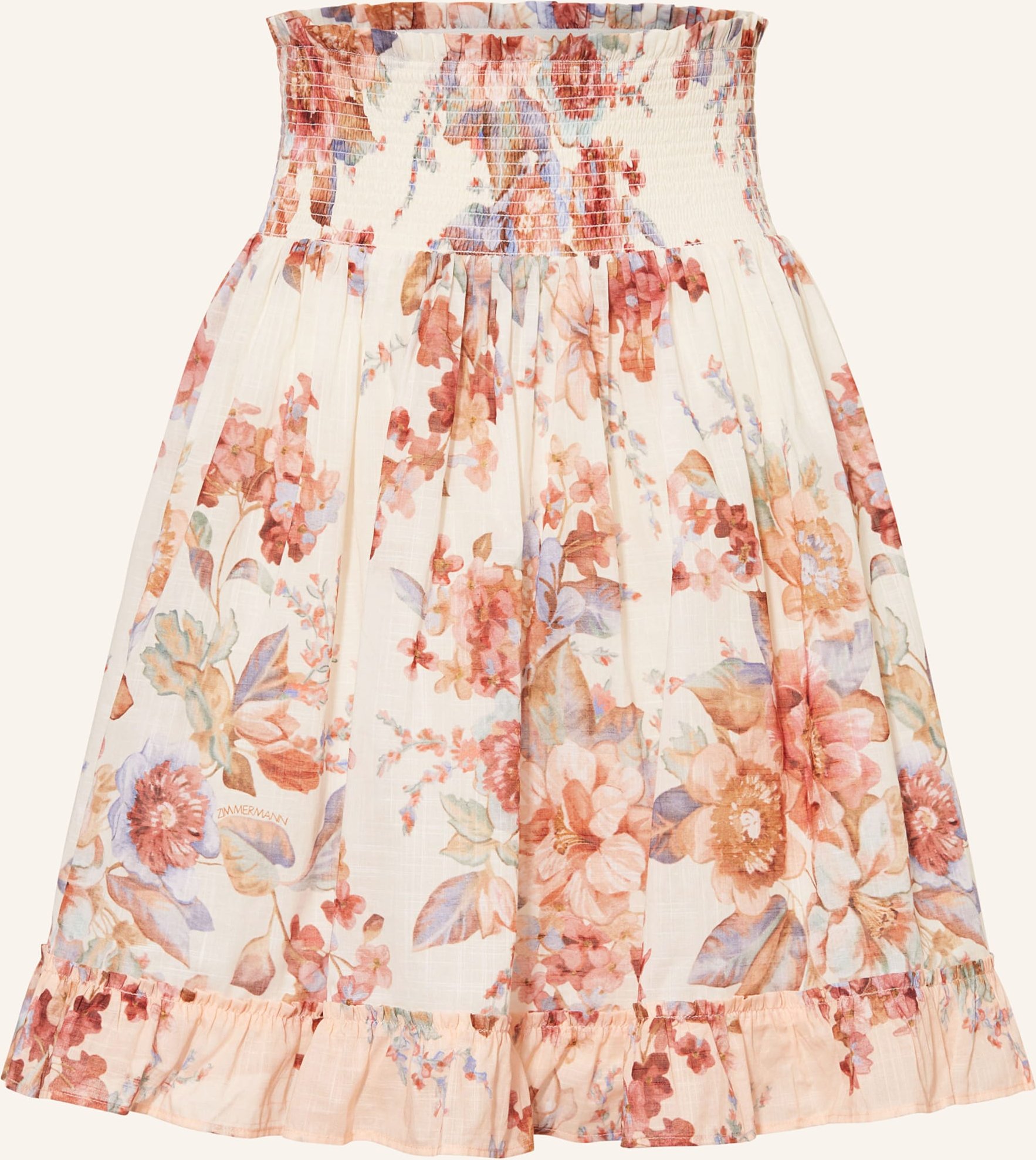 Zimmermann Rock Awaken Mit Rüschen rosa