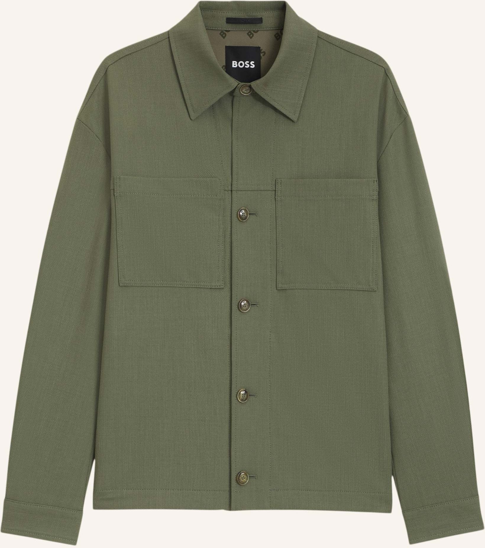 Thumbnail - Boss Blazer P-Craig-Wg-253 Relaxed Fit gruen