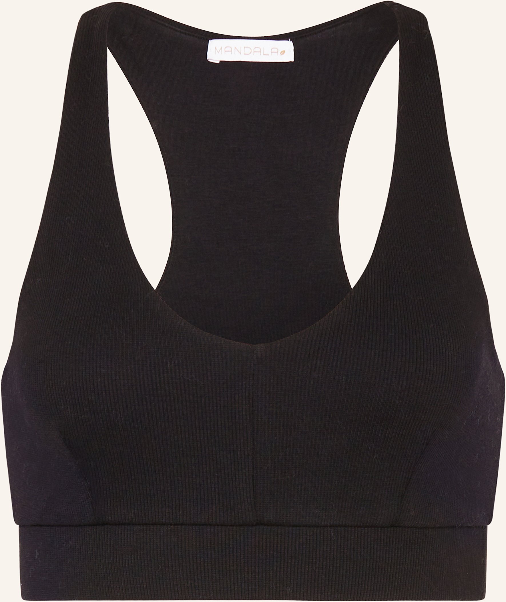 Mandala Sport-Bh Rib Bra 2.0 schwarz