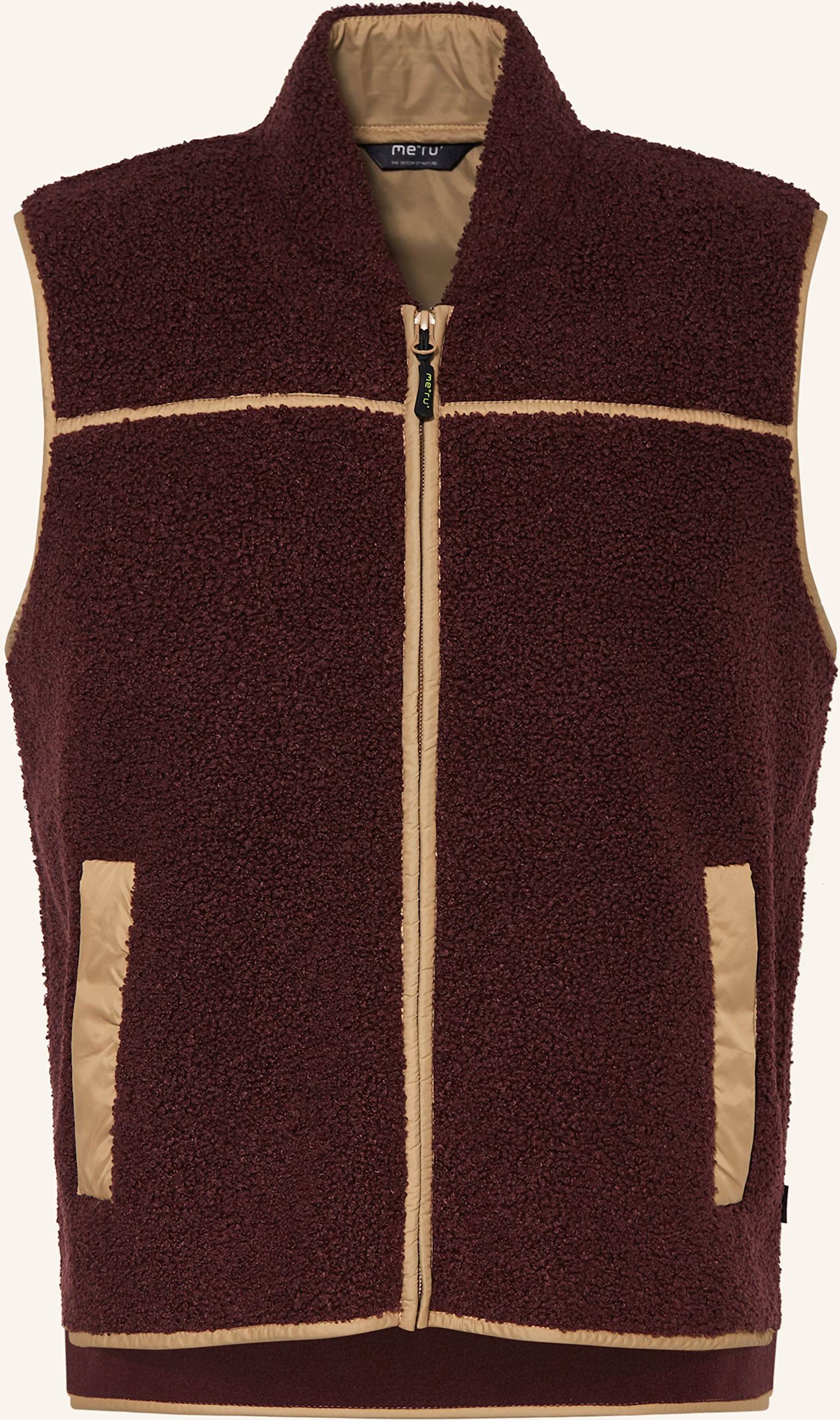 Me°Ru' Fleeceweste Herlev grau