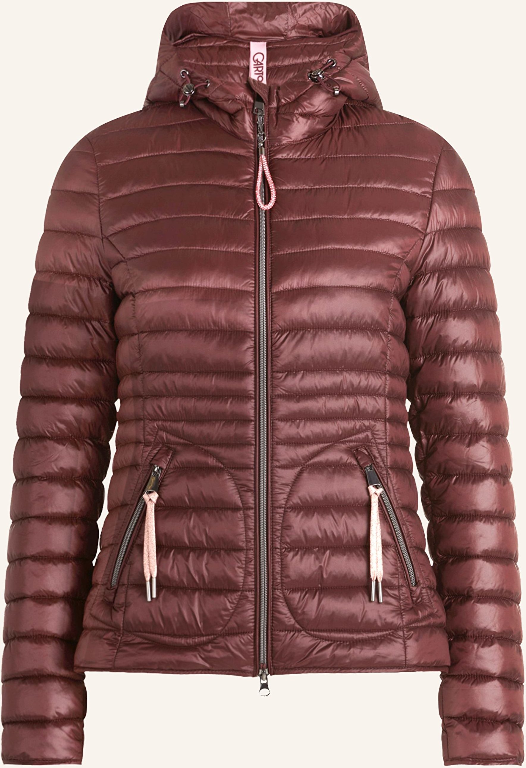 Cartoon Steppjacke braun